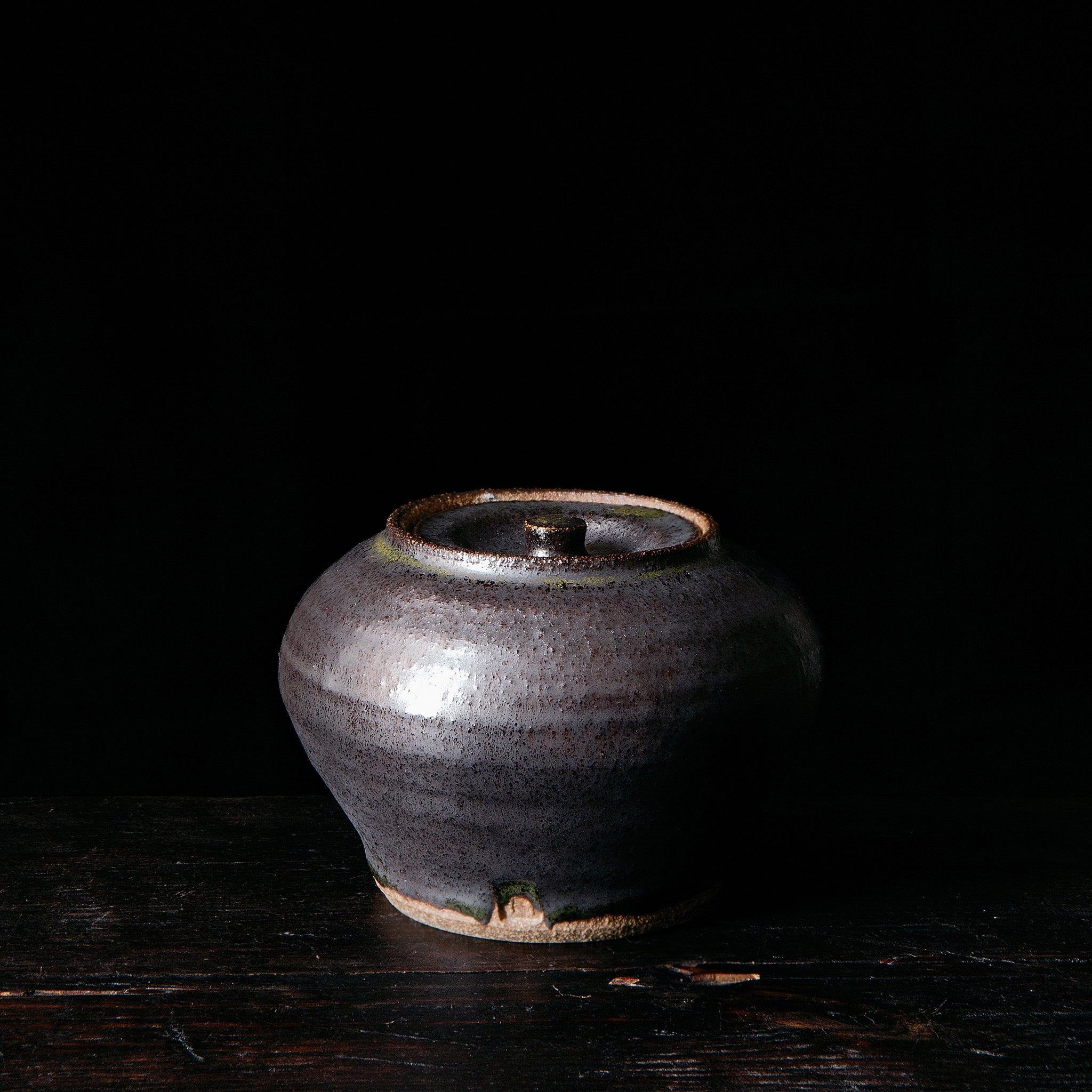 Wheel Thrown Lidded Jar No.93/23