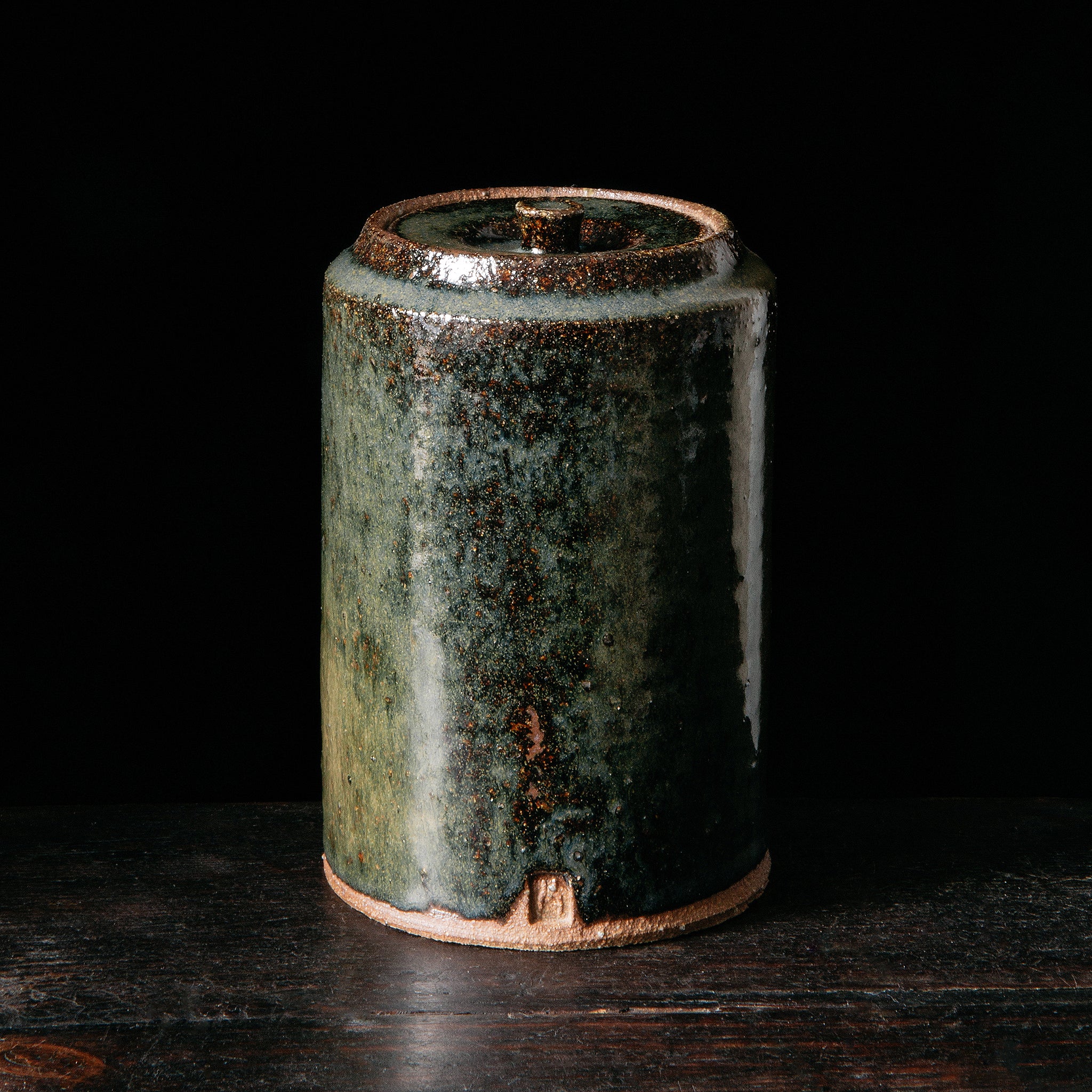 Wheel Thrown Lidded Jar No.136/23