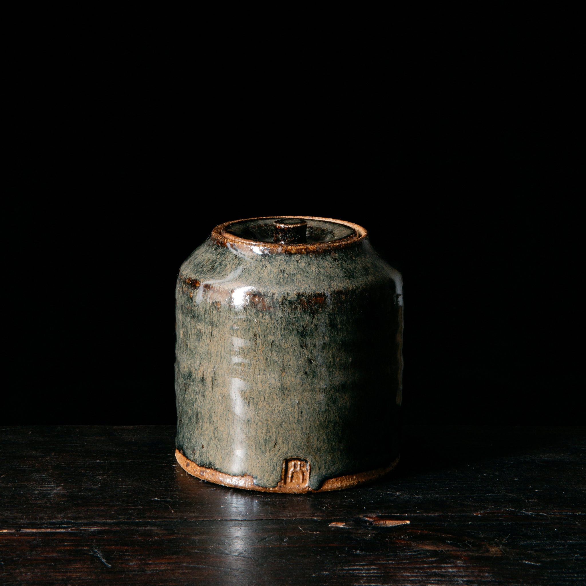 Wheel Thrown Lidded Jar No.95/23