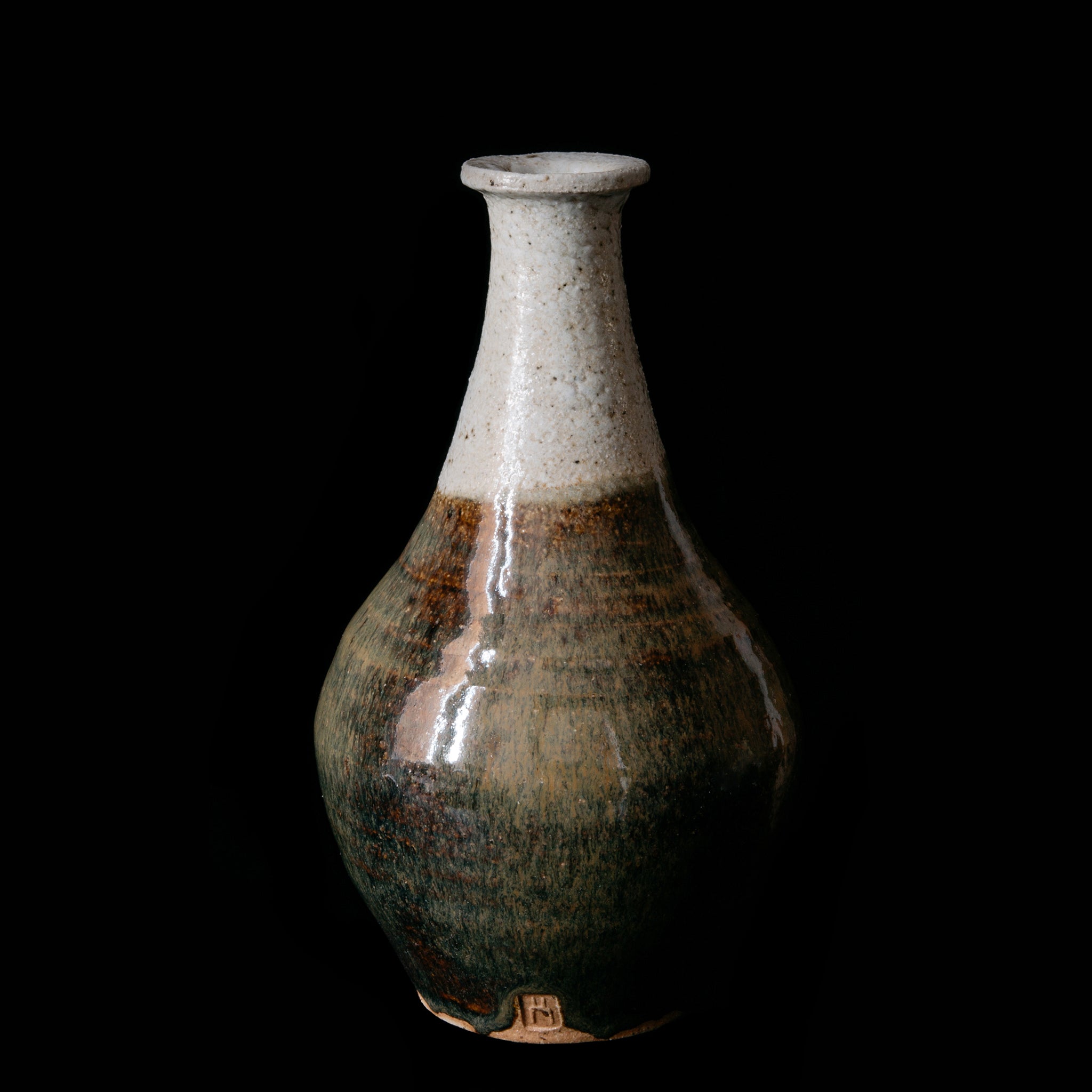 Wheel Thrown Sake Bottle No.119/23