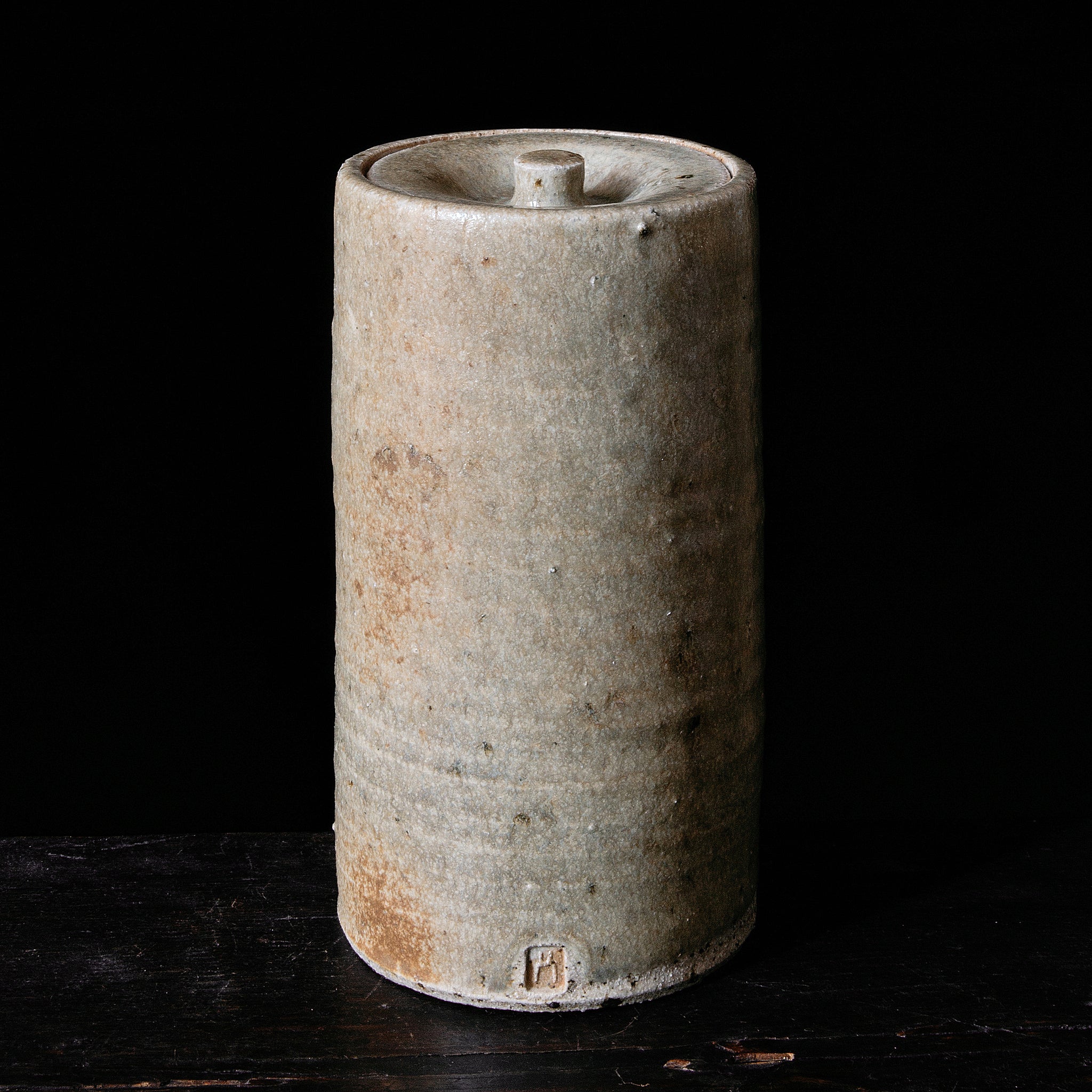 Wheel Thrown Lidded Jar No.120/23