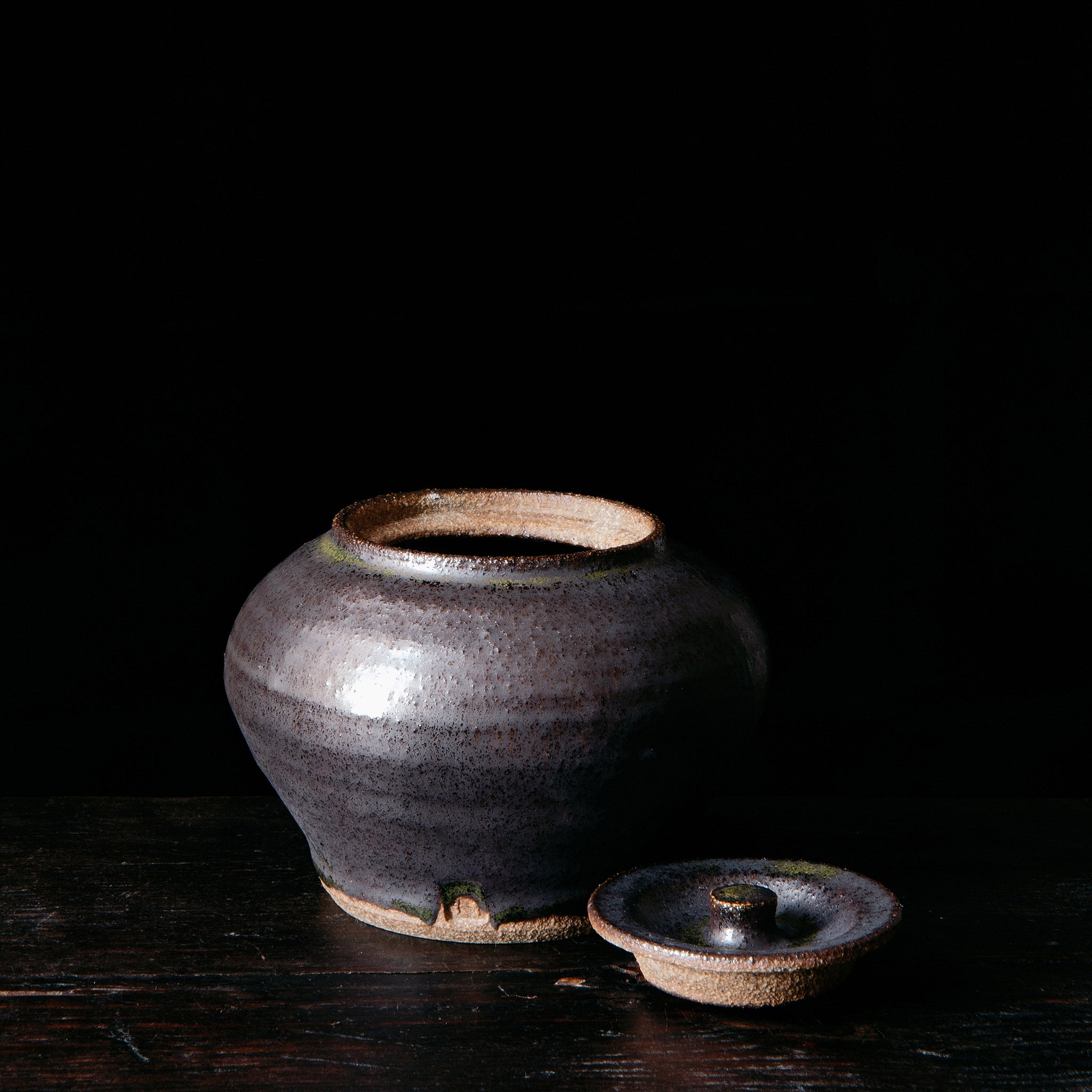 Wheel Thrown Lidded Jar No.93/23