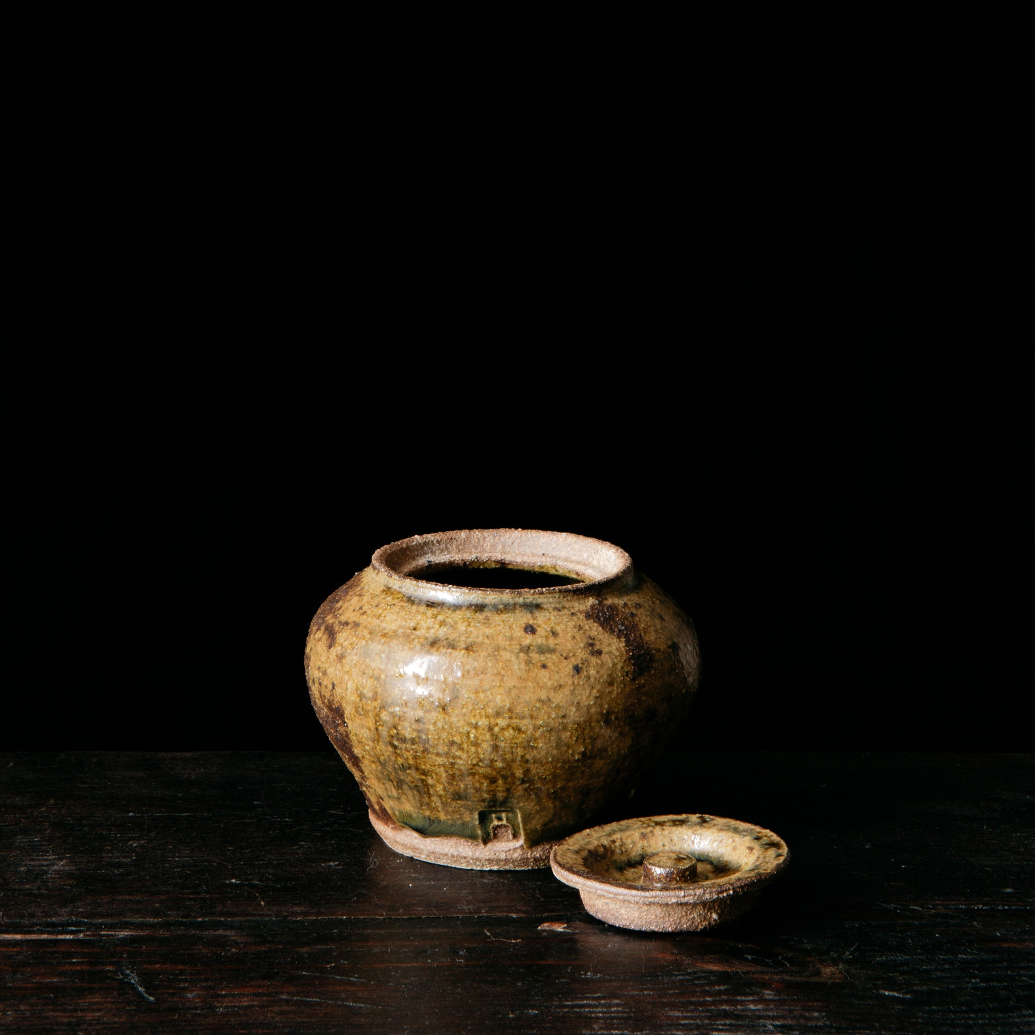 Wheel Thrown Lidded Jar No.94/23