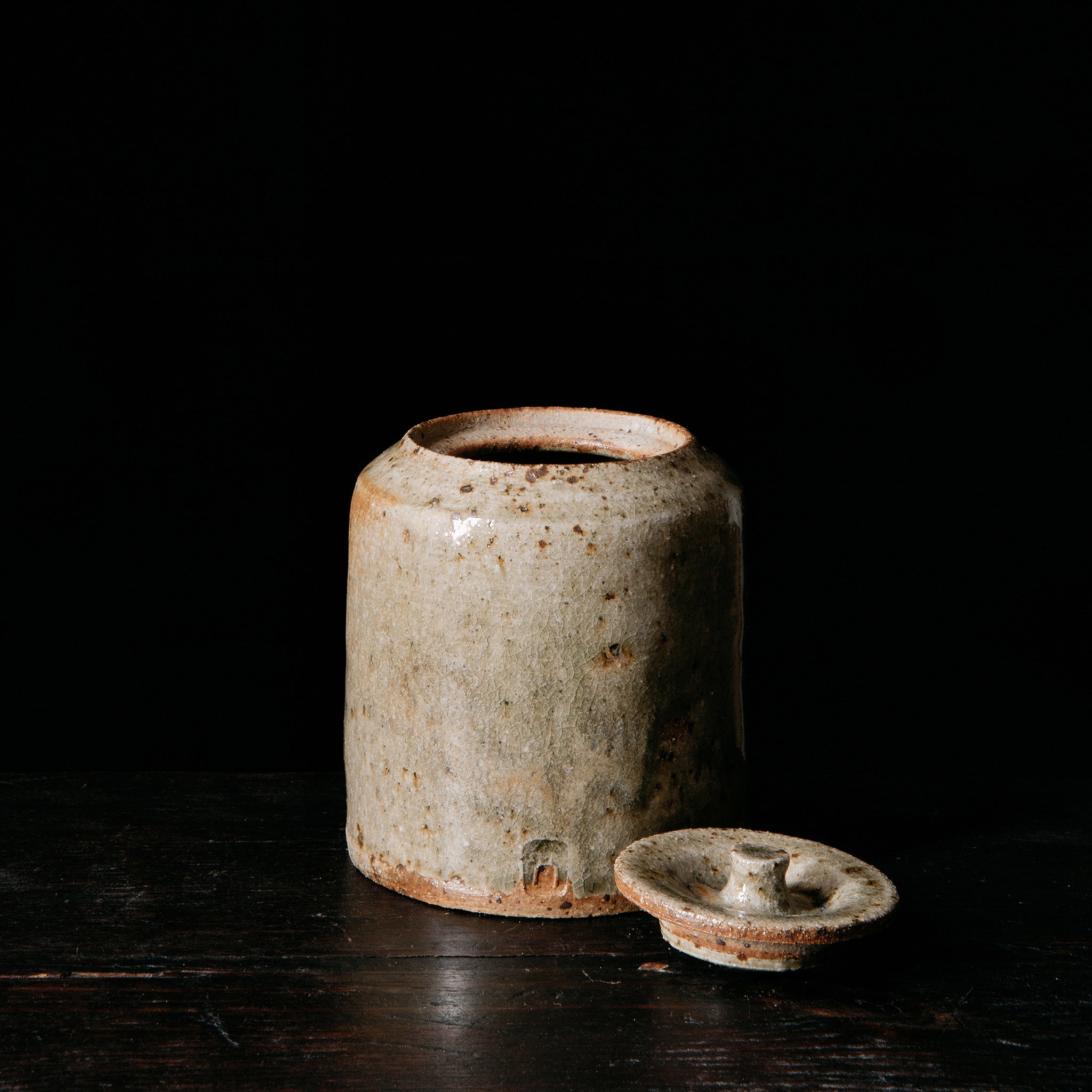 Wheel Thrown Lidded Jar No.97/23