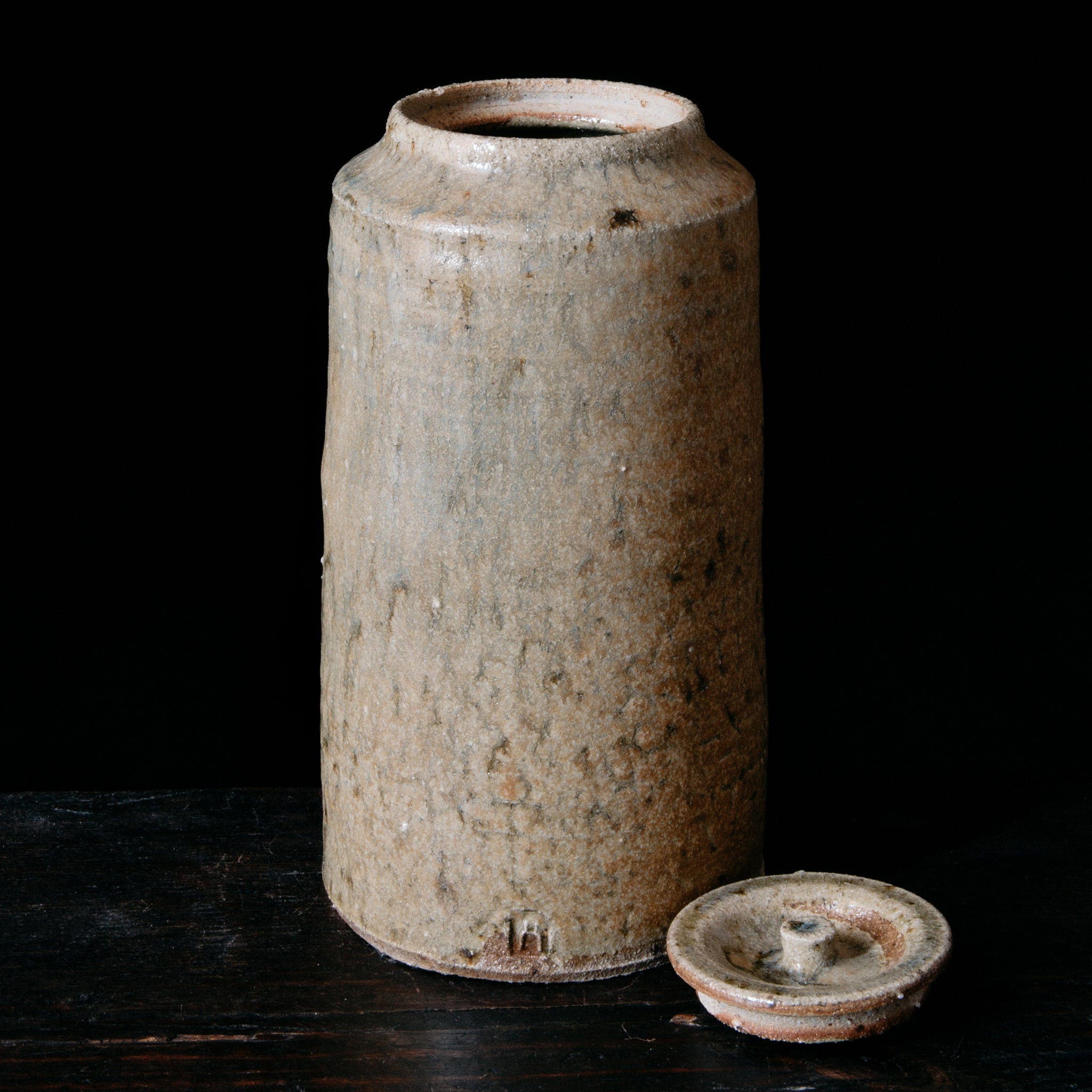 Wheel Thrown Lidded Jar No.121/23