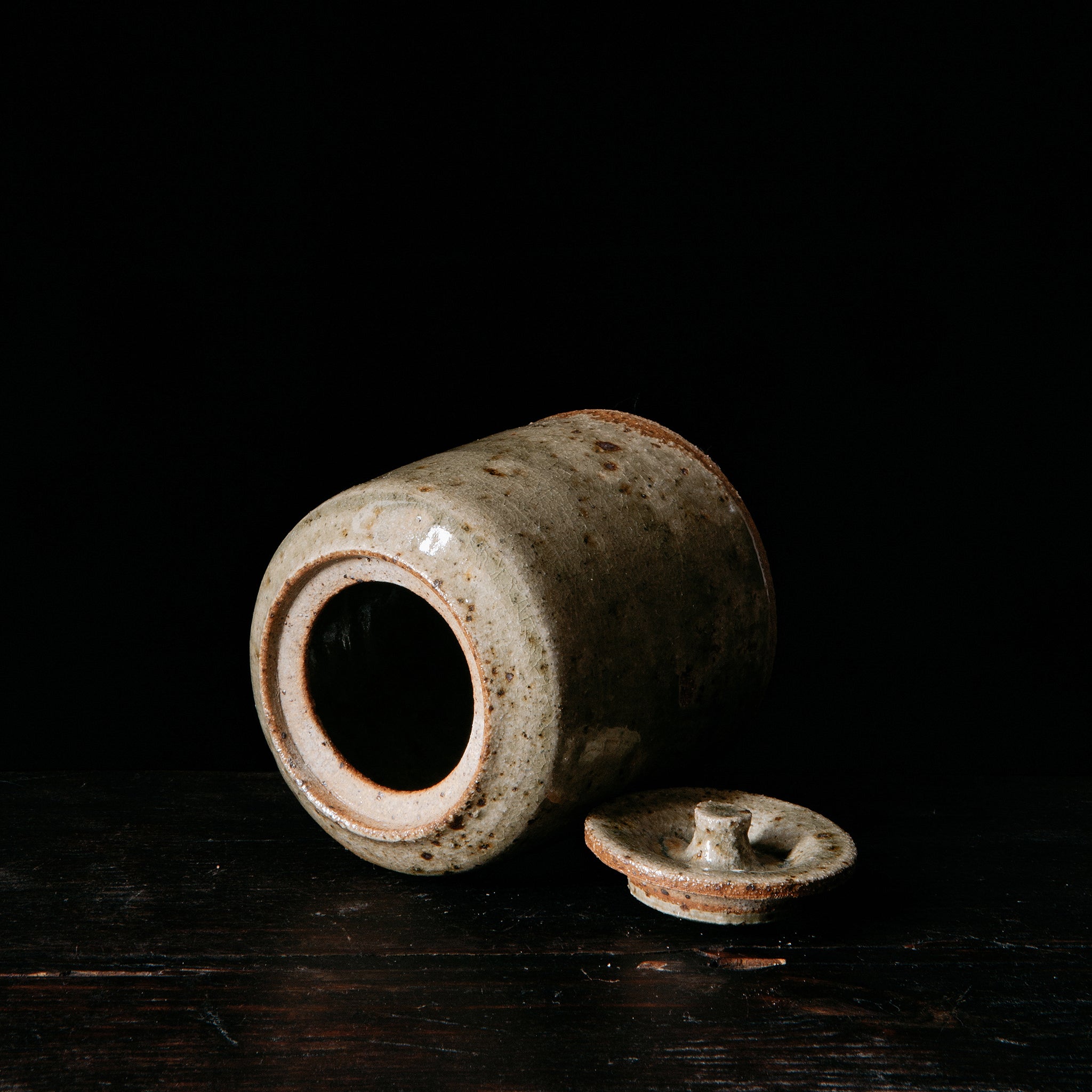 Wheel Thrown Lidded Jar No.97/23