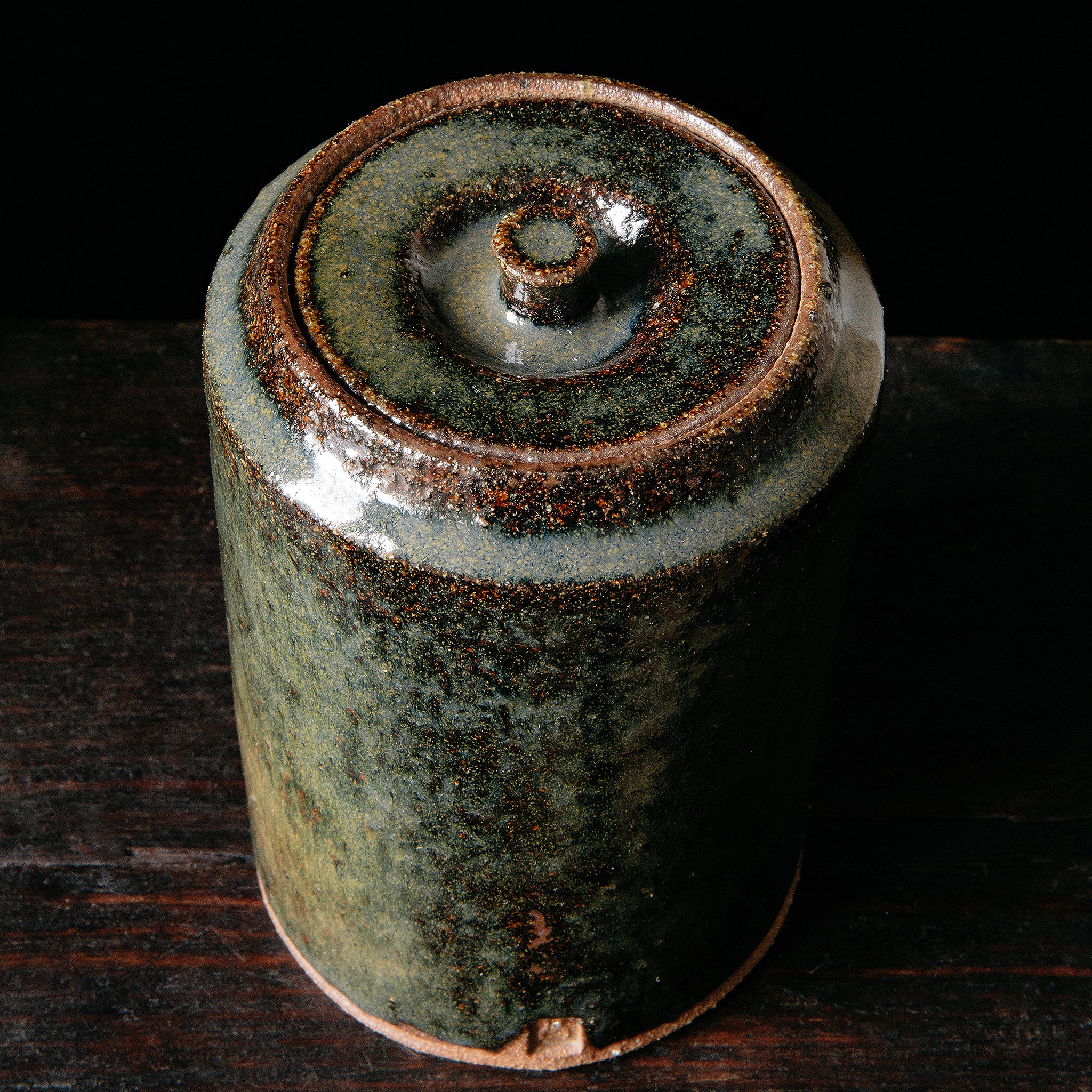 Wheel Thrown Lidded Jar No.136/23