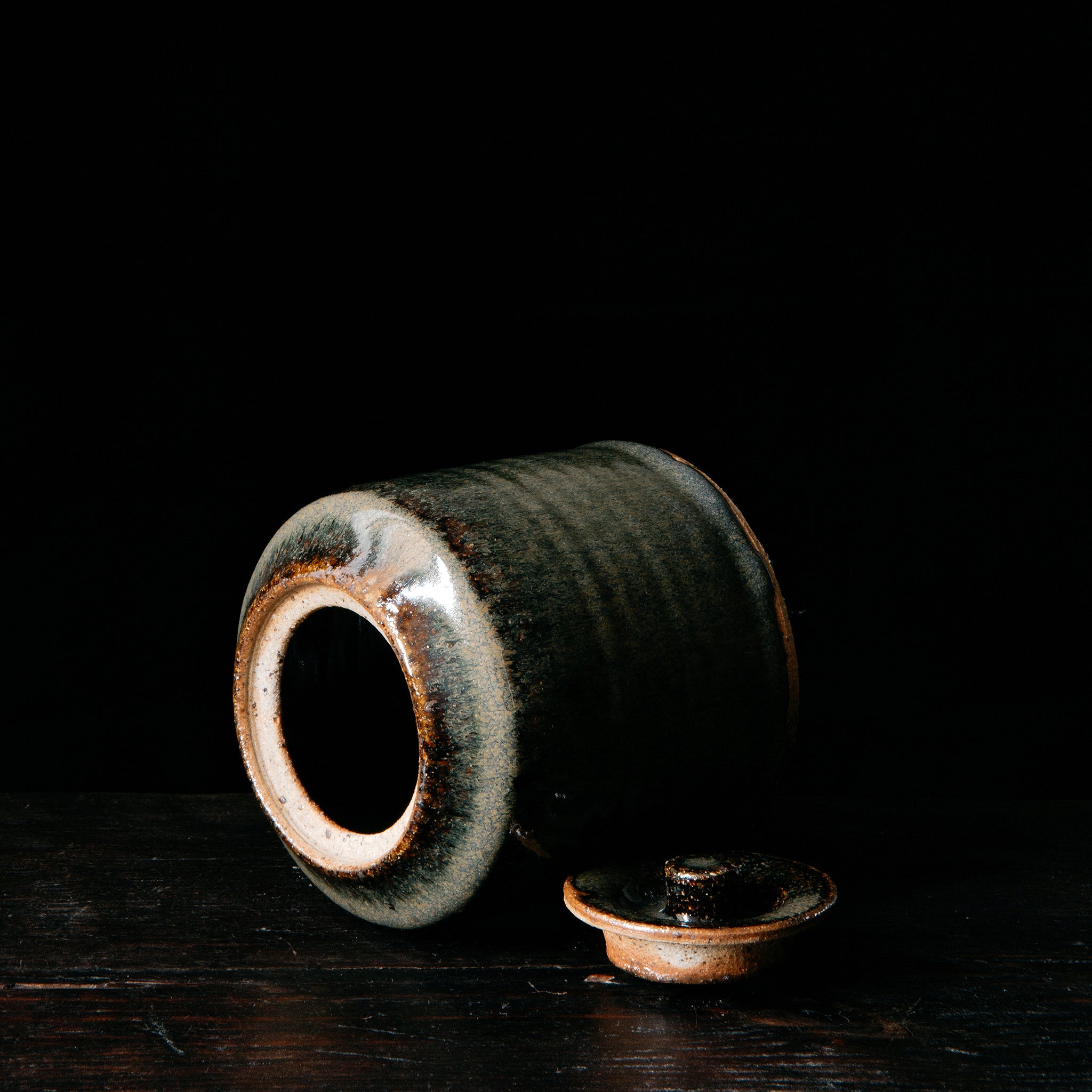 Wheel Thrown Lidded Jar No.96/23