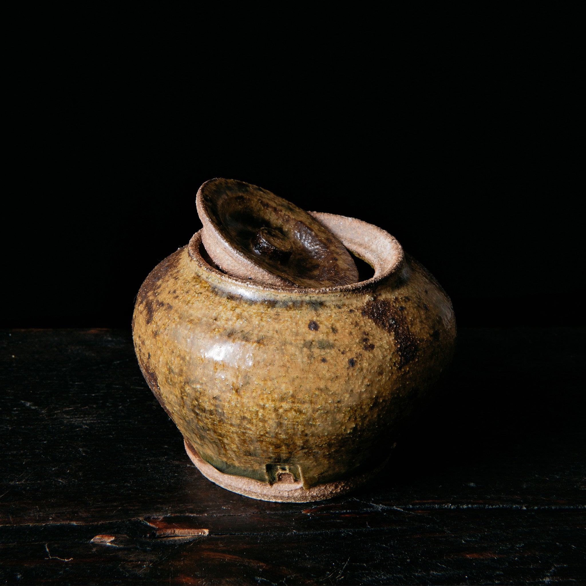 Wheel Thrown Lidded Jar No.94/23