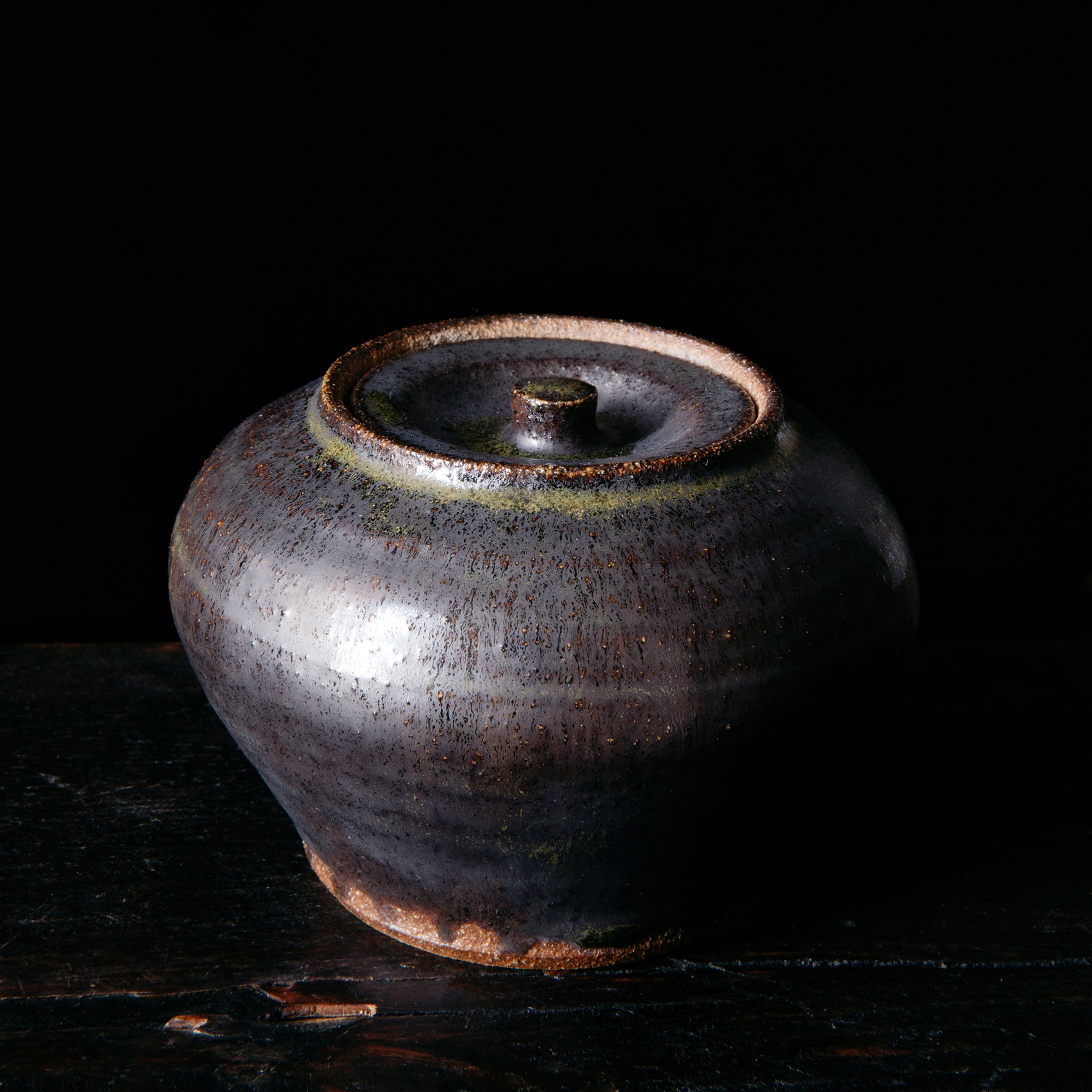 Wheel Thrown Lidded Jar No.93/23