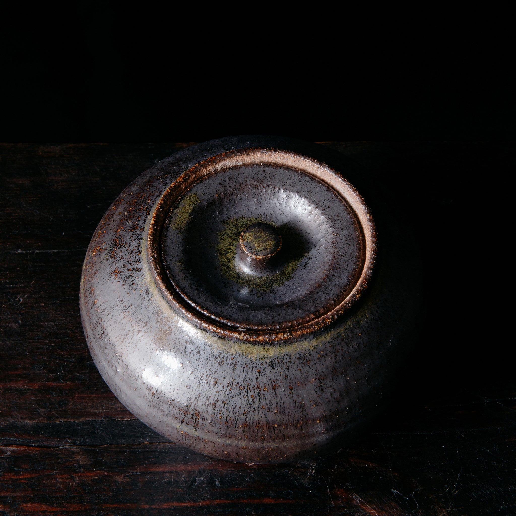 Wheel Thrown Lidded Jar No.93/23