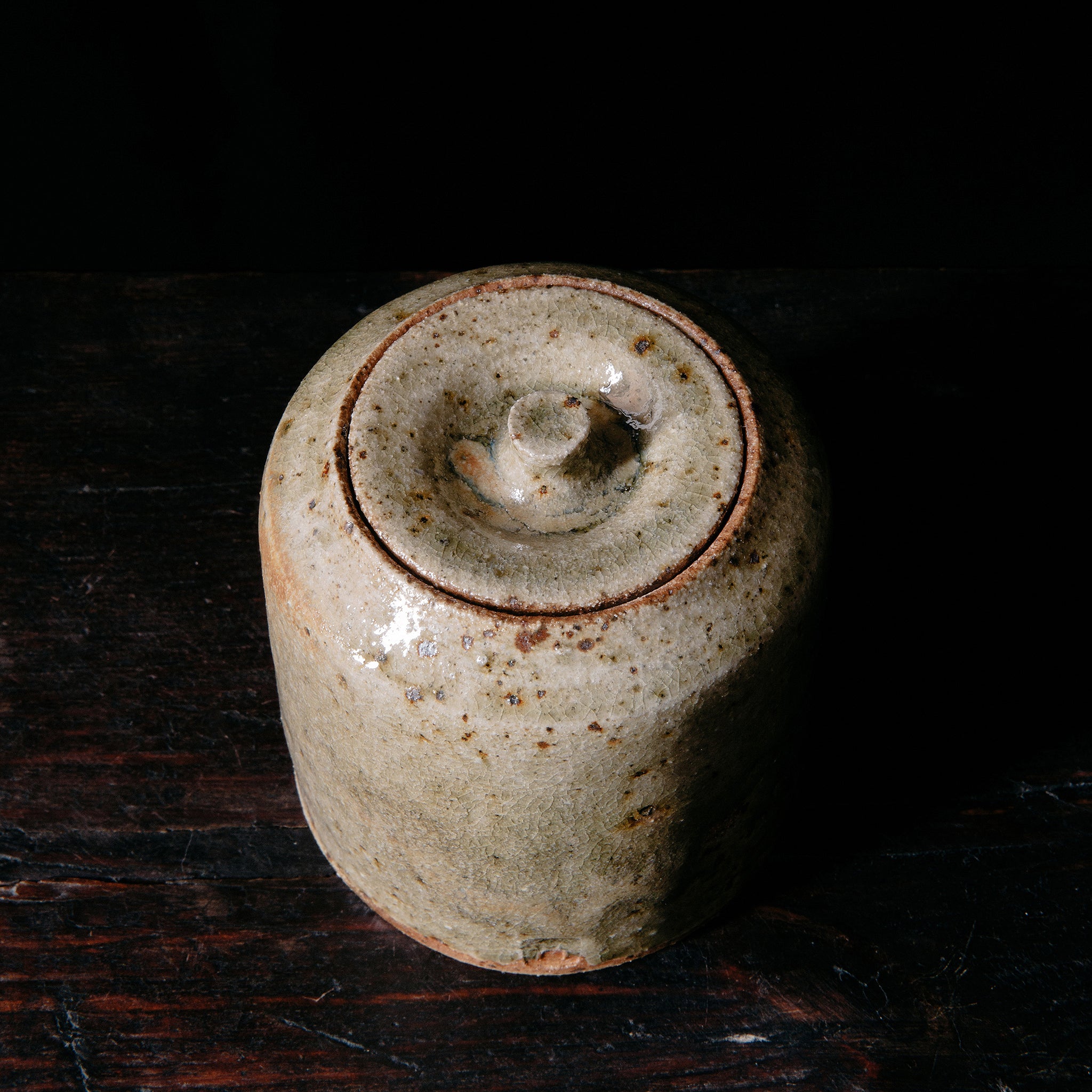 Wheel Thrown Lidded Jar No.97/23