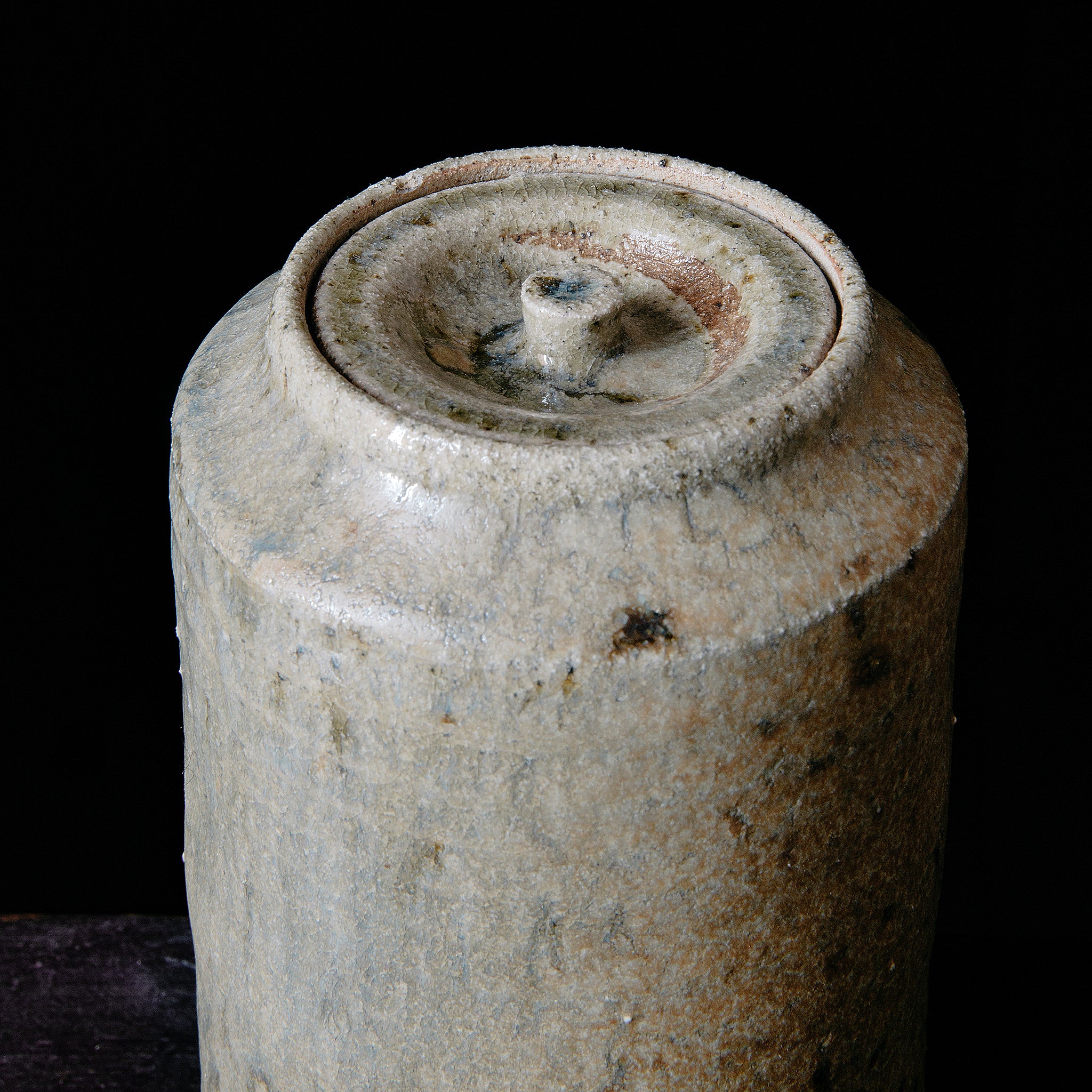 Wheel Thrown Lidded Jar No.121/23