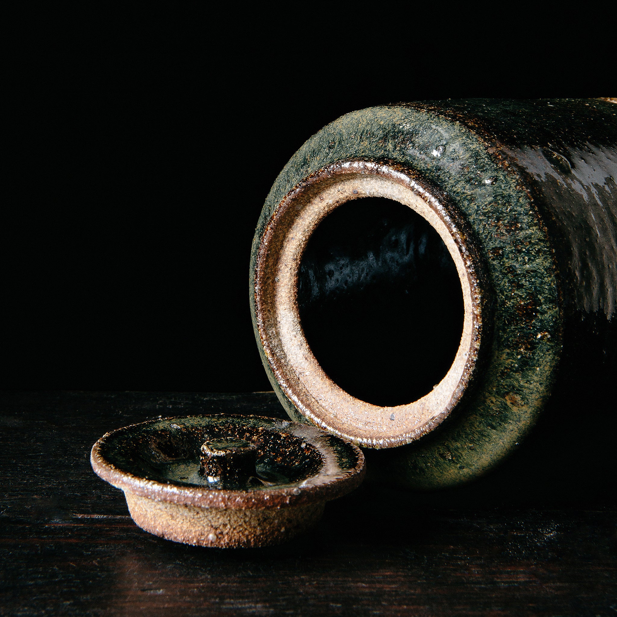 Wheel Thrown Lidded Jar No.136/23