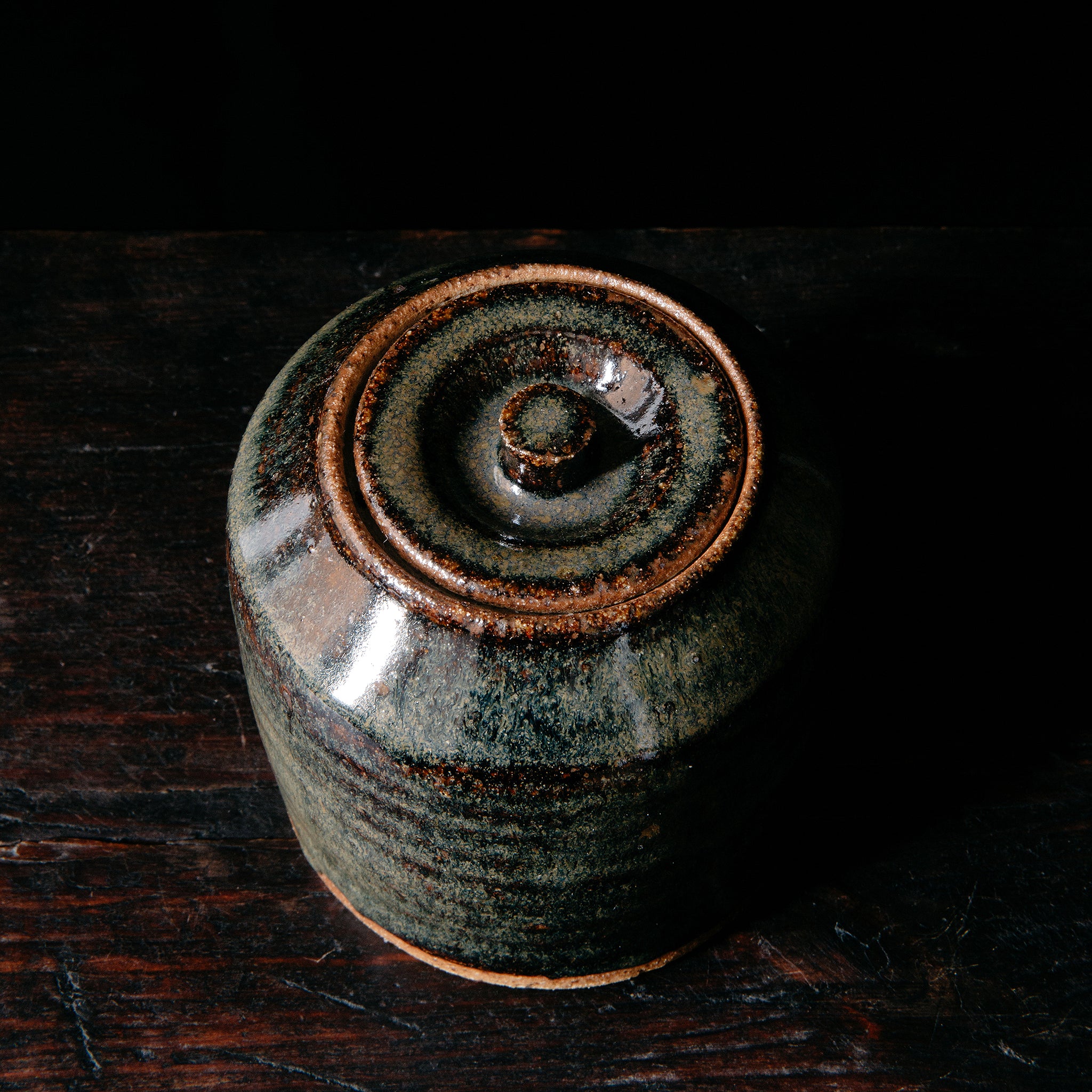 Wheel Thrown Lidded Jar No.95/23