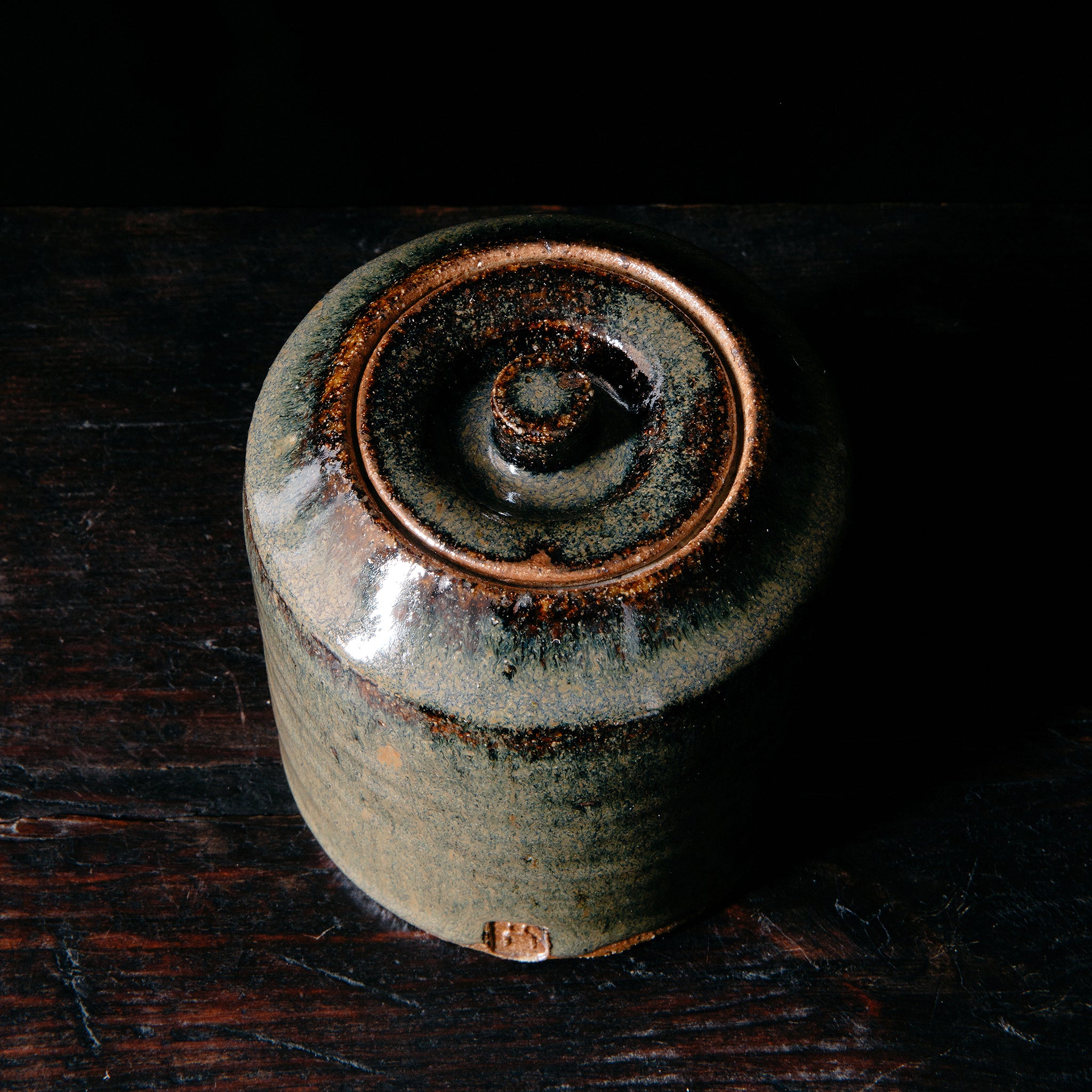 Wheel Thrown Lidded Jar No.96/23