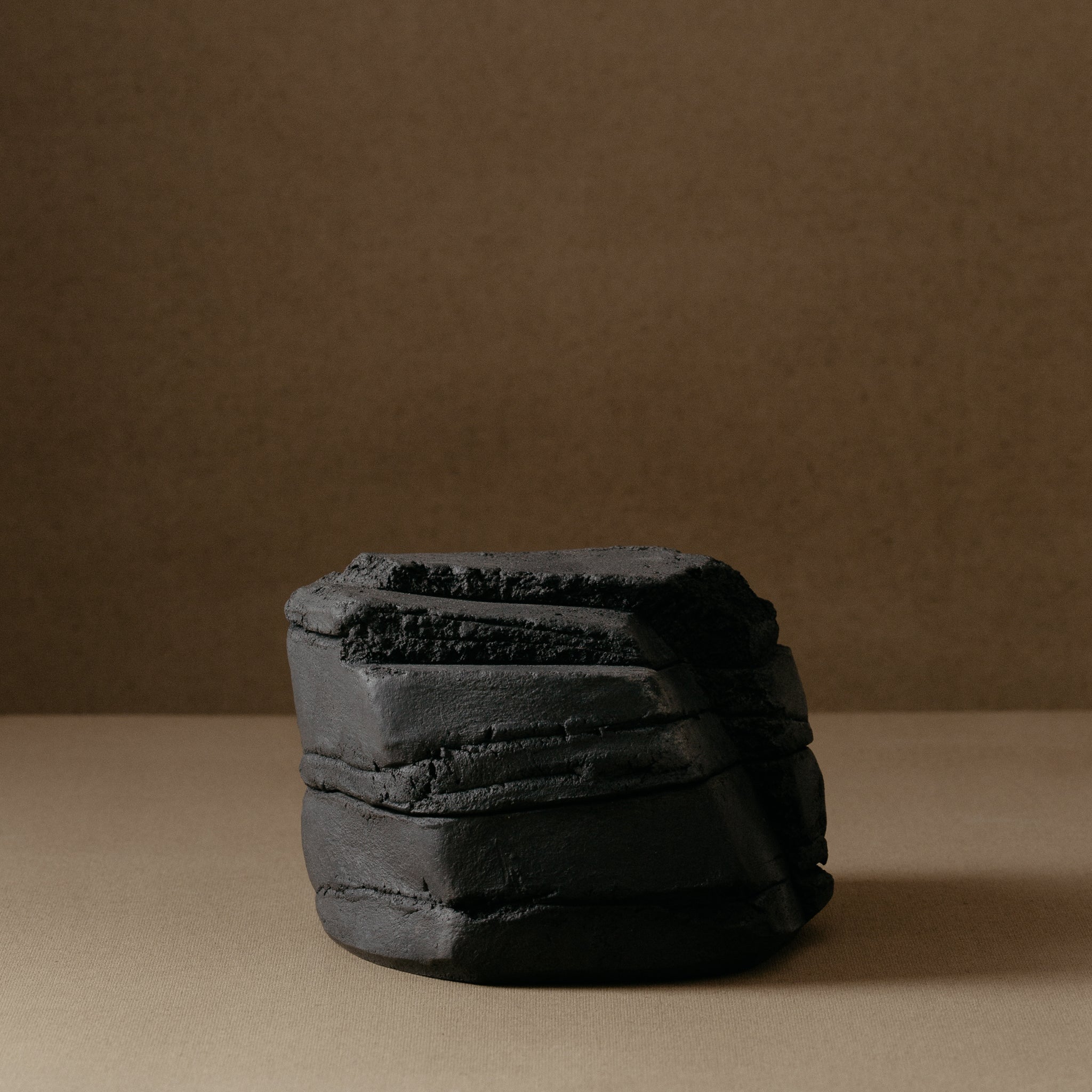 Black Kurinuki Box No.197/24 - huba.studio