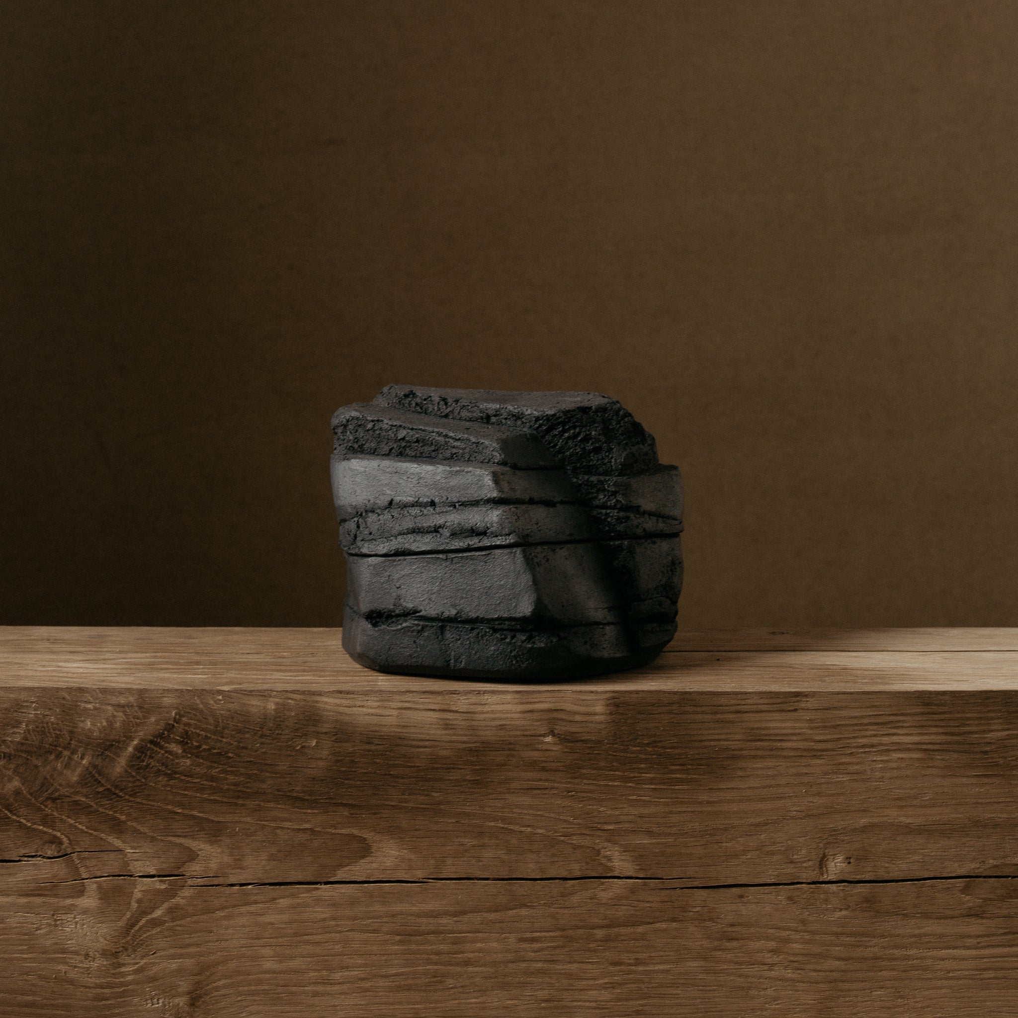 Black Kurinuki Box No.197/24 - huba.studio