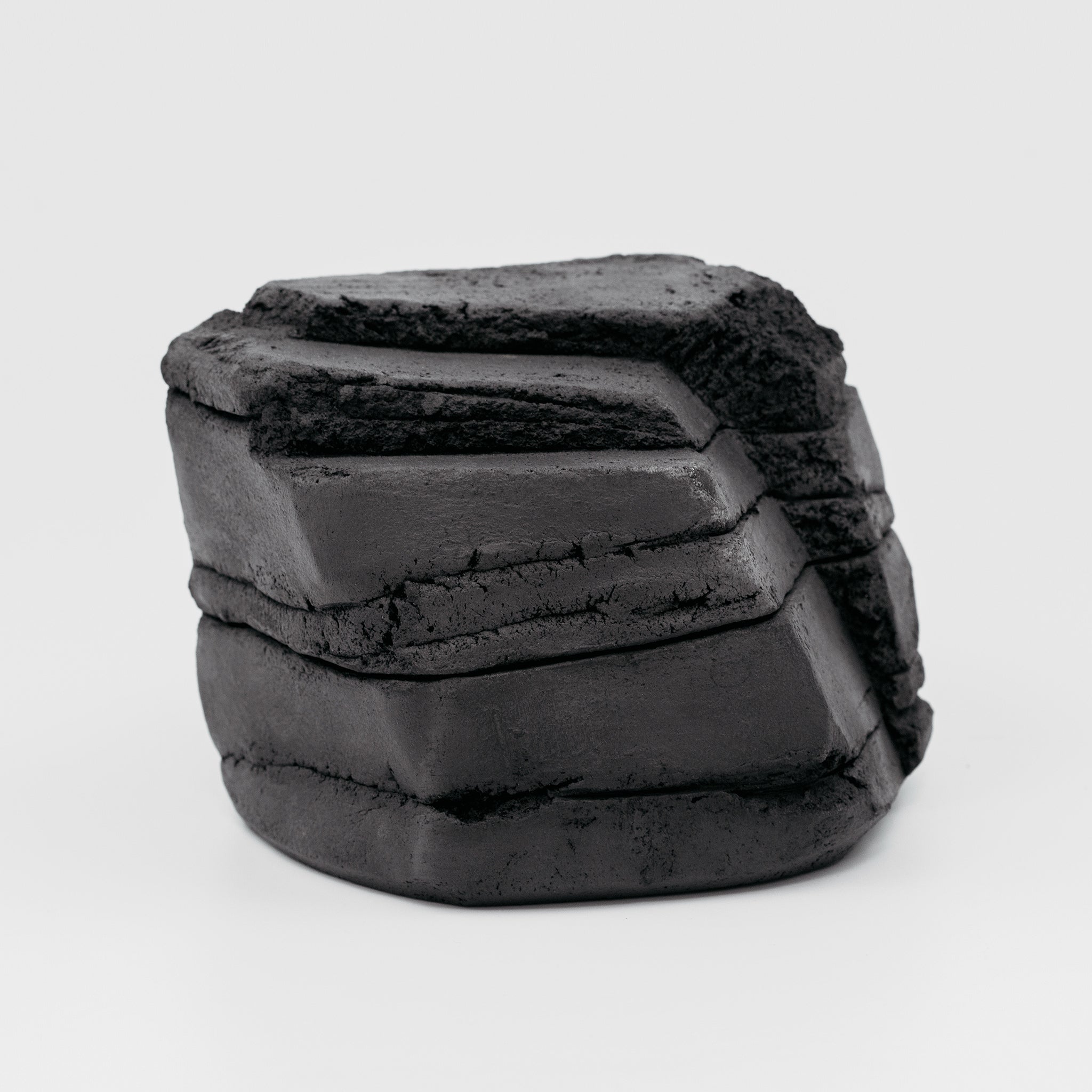 Black Kurinuki Box No.197/24 - huba.studio