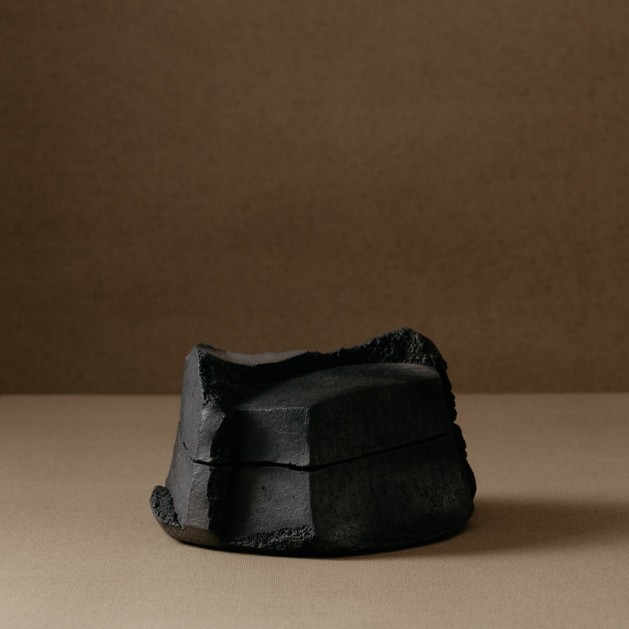 Black Kurinuki Box No.198/24 - huba.studio