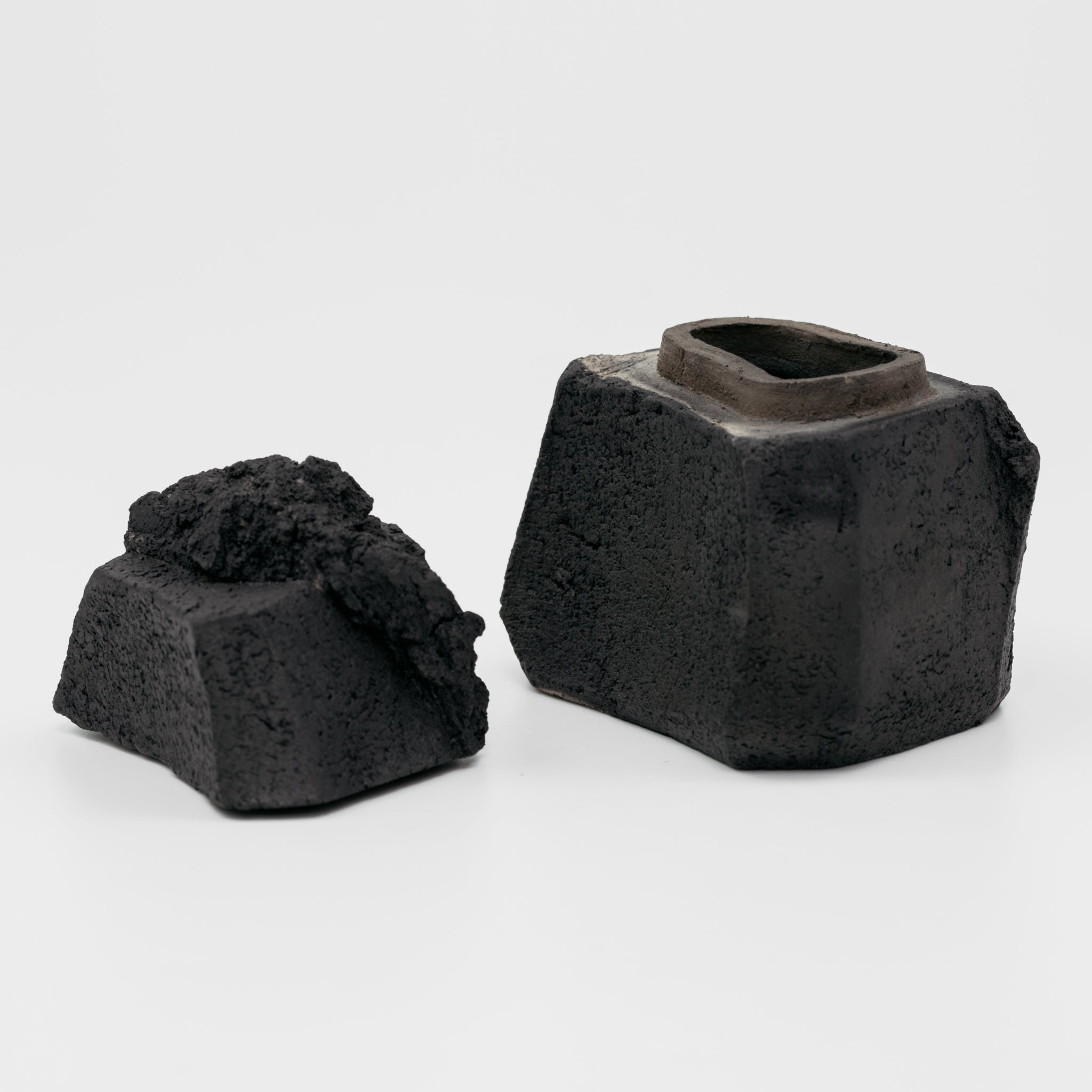 Black Kurinuki Box No.199/24 - huba.studio