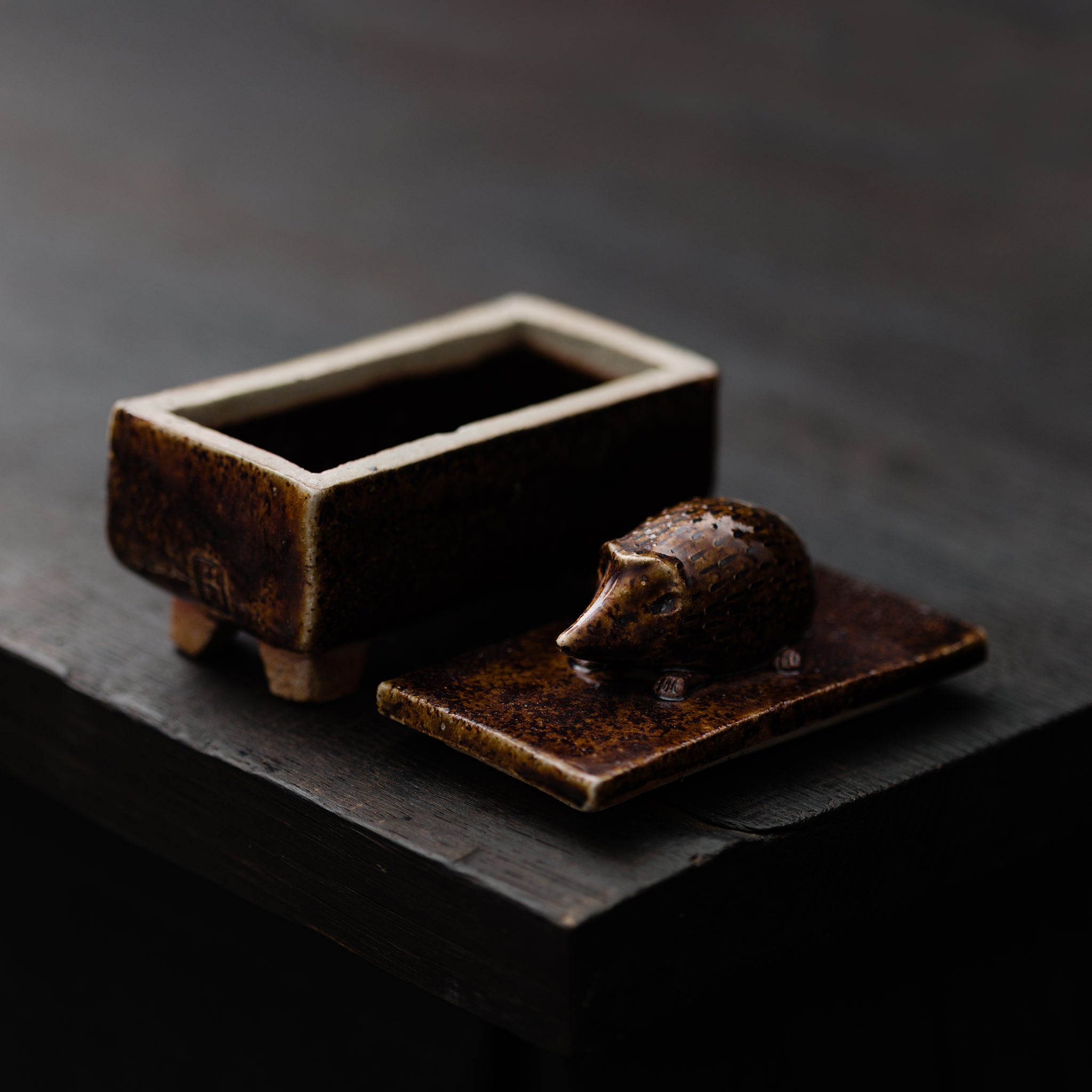 Box With A Hedgehog No.152/25 - huba.studio