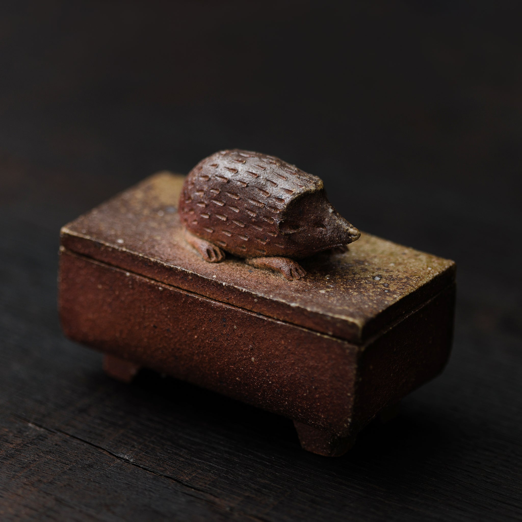 Box with A Hedgehog No.153/25 - huba.studio