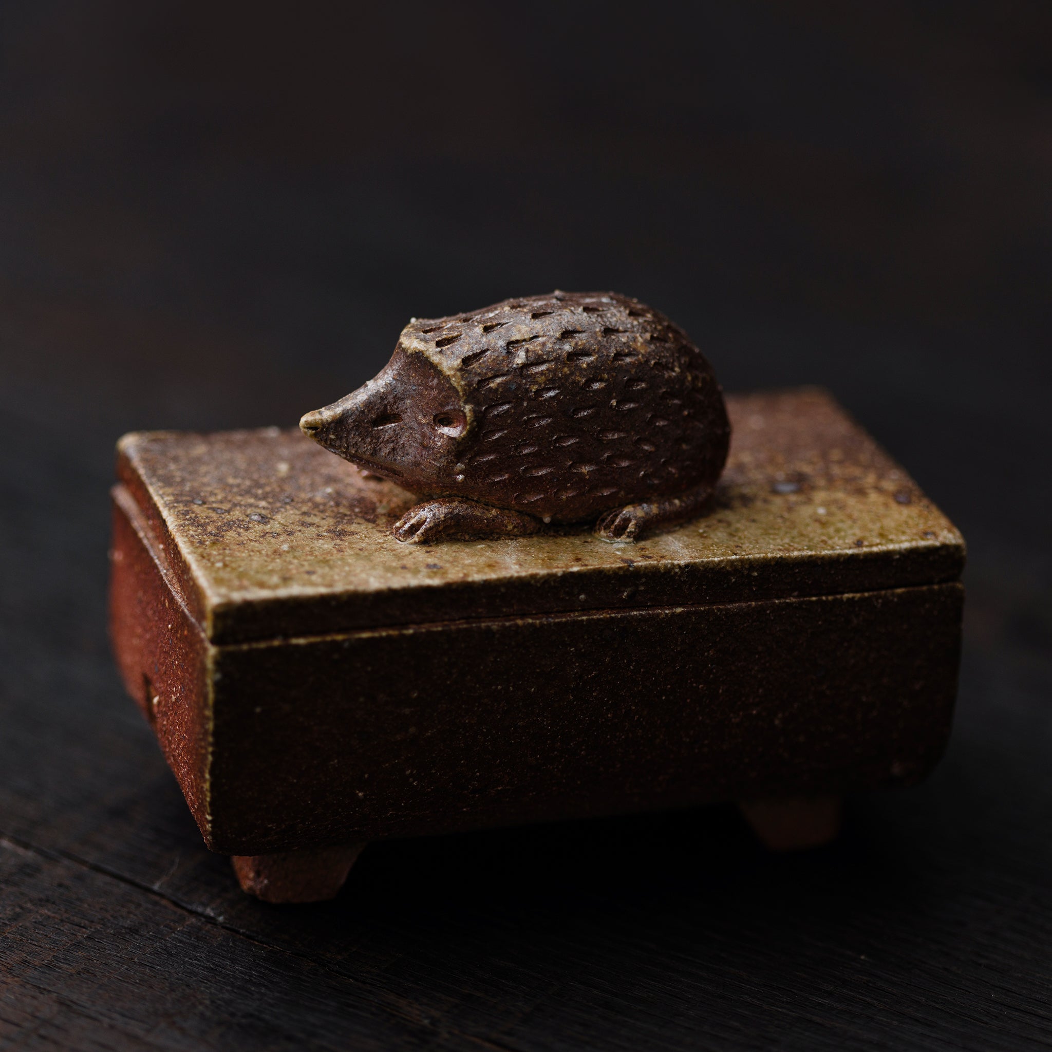 Box with A Hedgehog No.153/25 - huba.studio