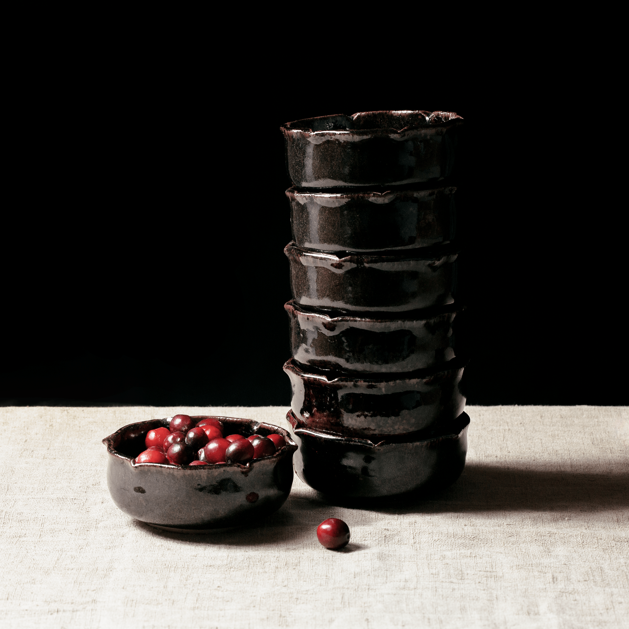 Set of 2 Dessert Dishes No.106/24 - huba.studio