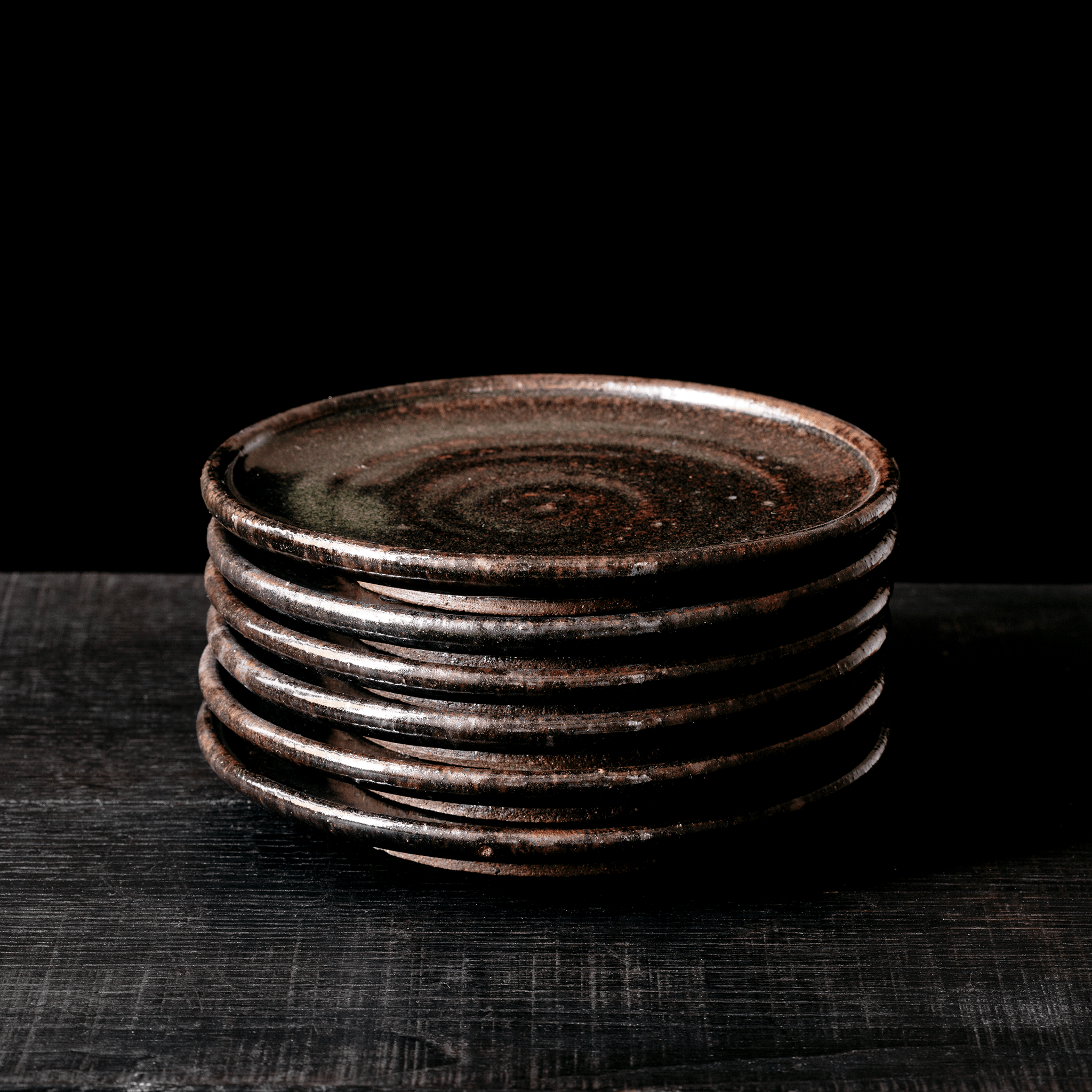 Set of 2 Dessert Plates No.104/24 - huba.studio