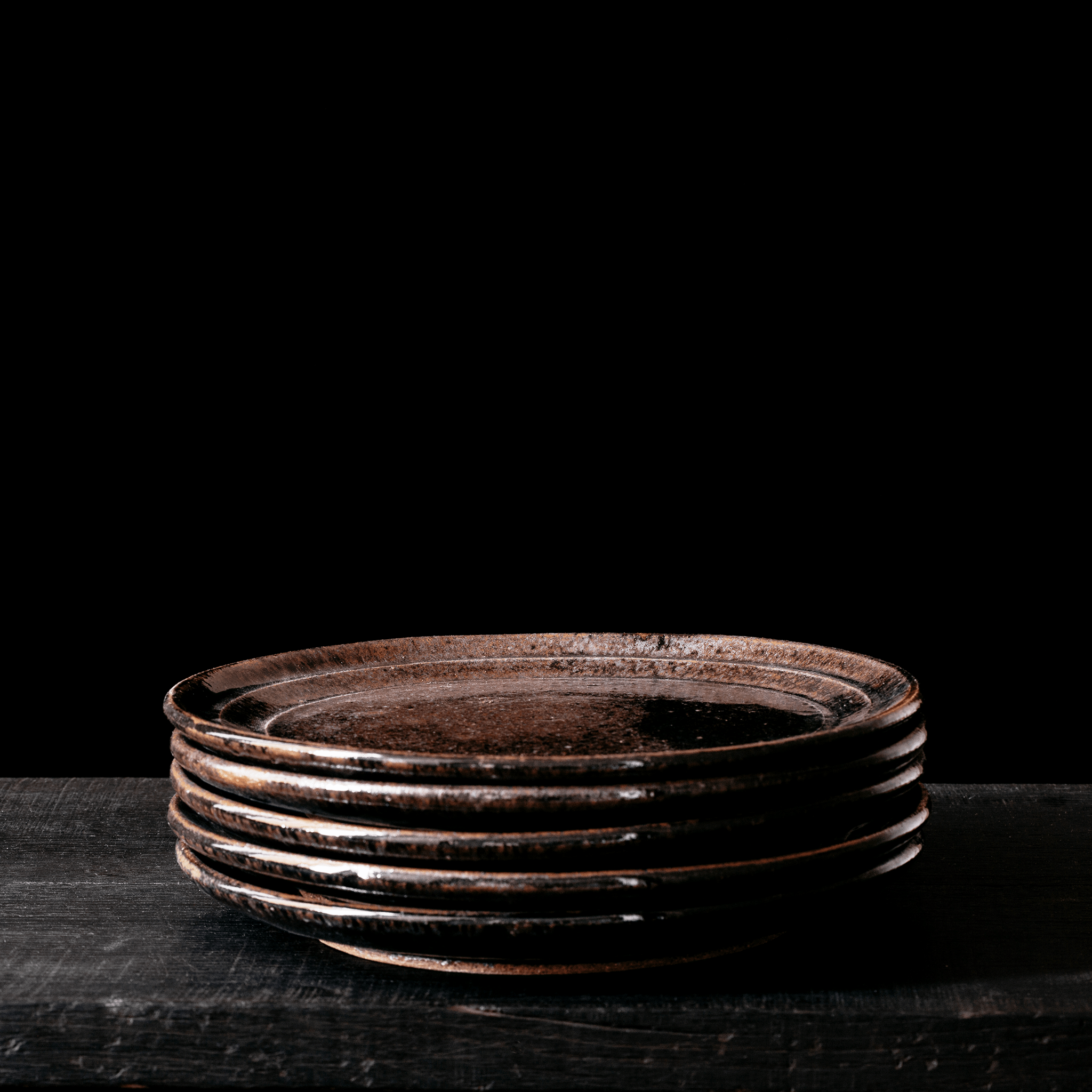 Set of 4 Dinner Plates No.100/24 - huba.studio