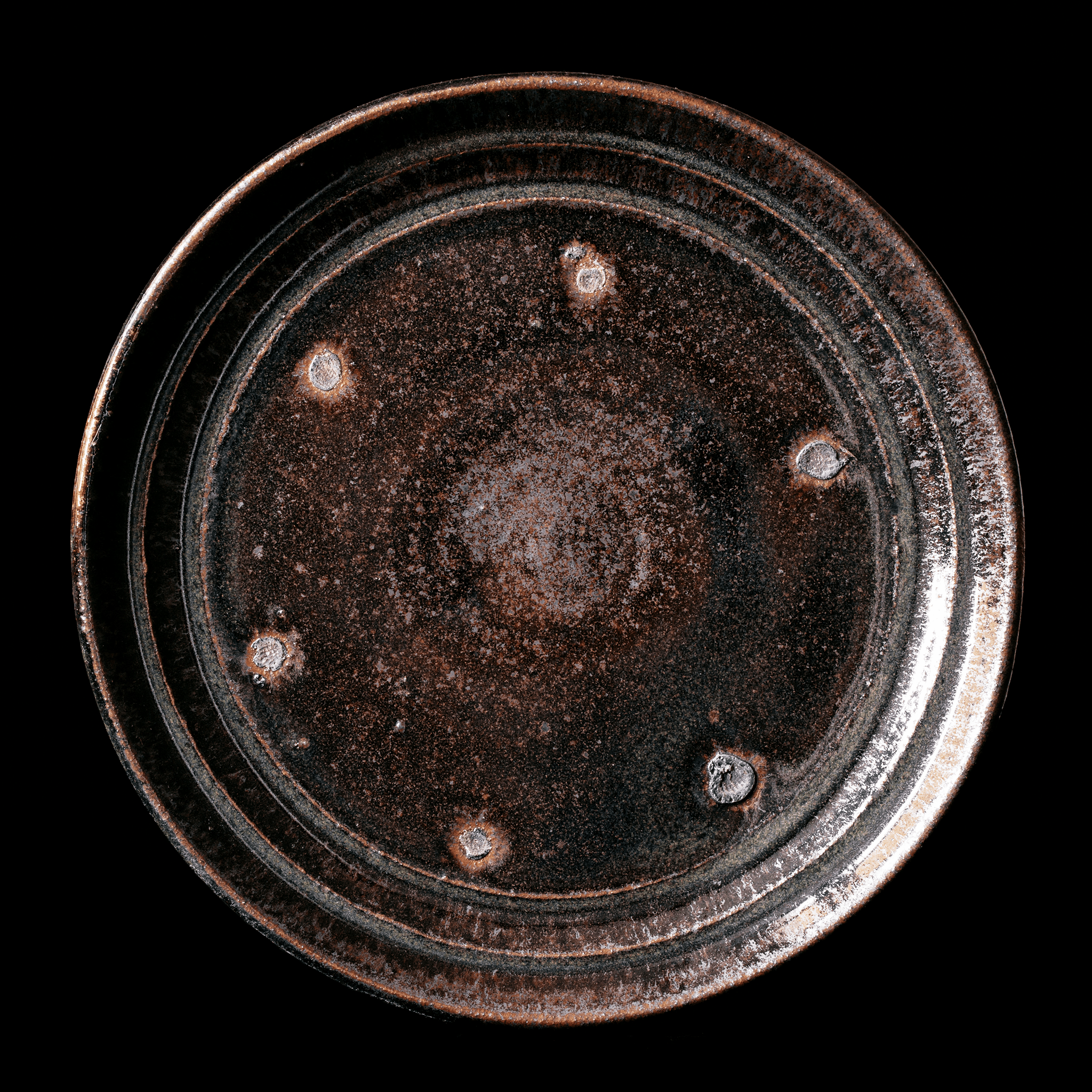 Set of 4 Dinner Plates No.100/24 - huba.studio