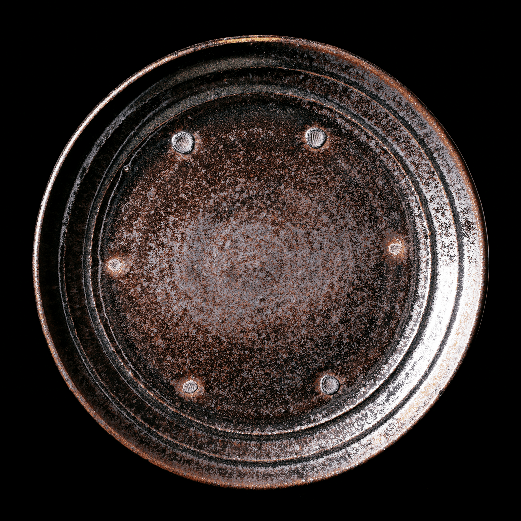 Set of 4 Dinner Plates No.100/24 - huba.studio