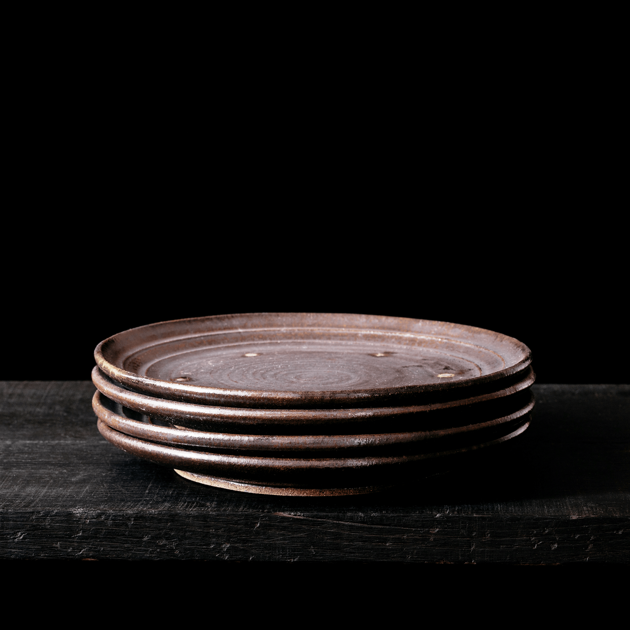 Set of 4 Dinner Plates No.101/24 - huba.studio