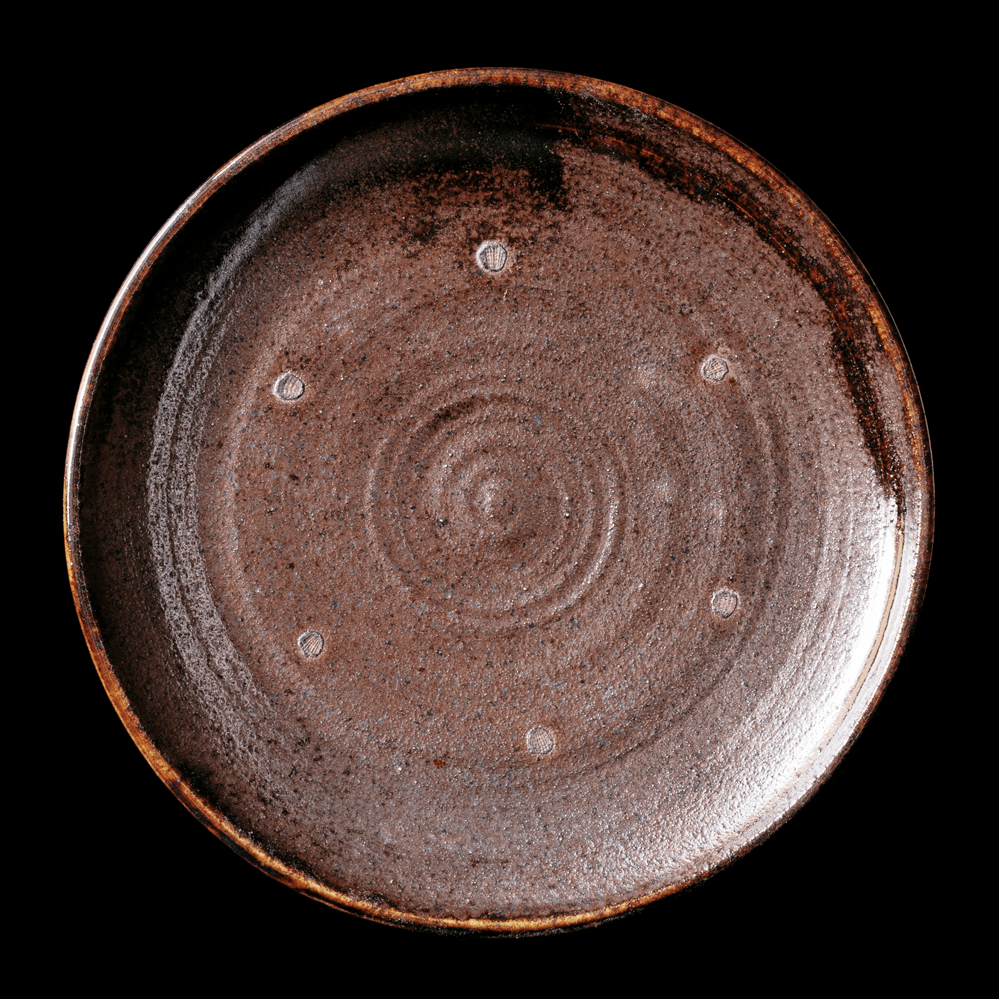 Set of 6+1 Dinner Plates No.103/24 - huba.studio