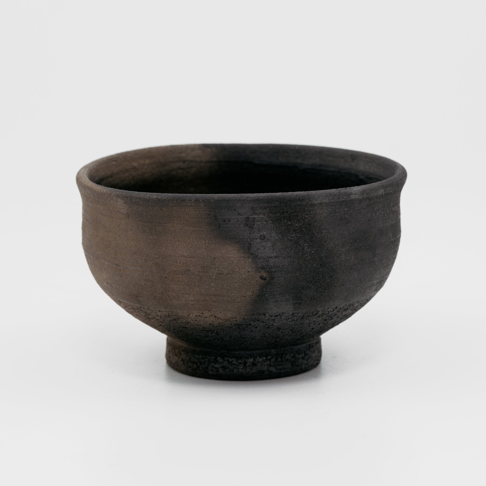 Wheel Thrown Black Cup No.170/24 - huba.studio