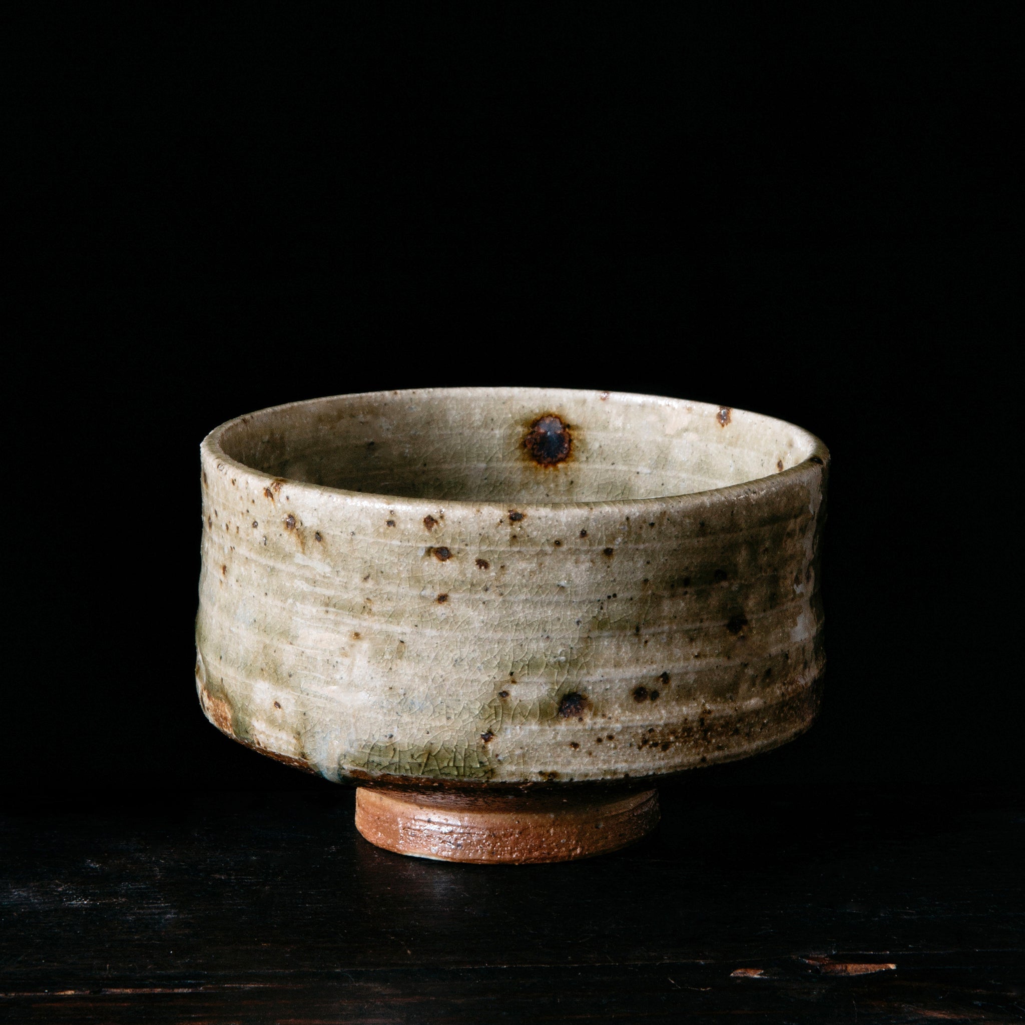 Wheel Thrown Chawan Tea Bowl No.100/23 - huba.studio