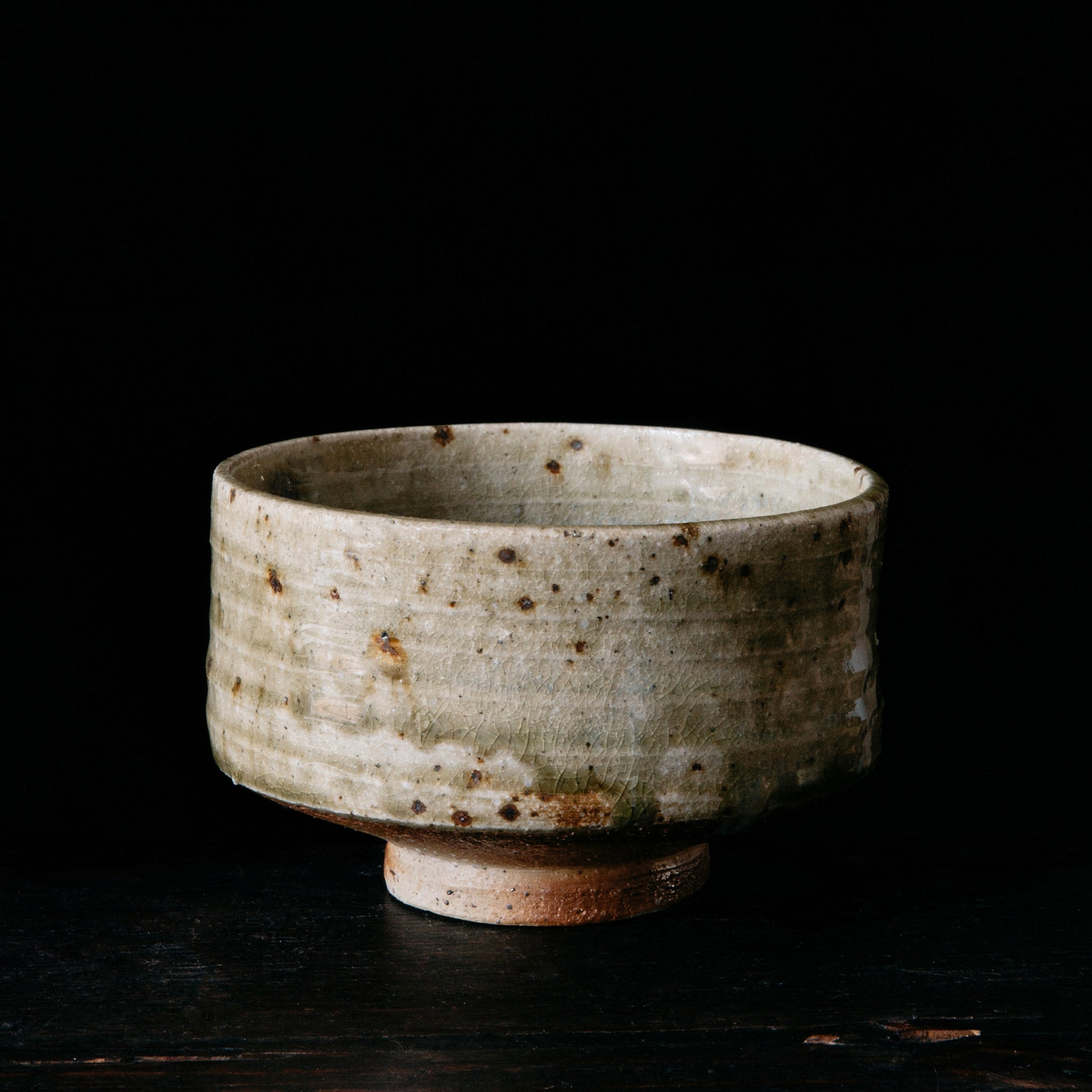 Wheel Thrown Chawan Tea Bowl No.100/23 - huba.studio