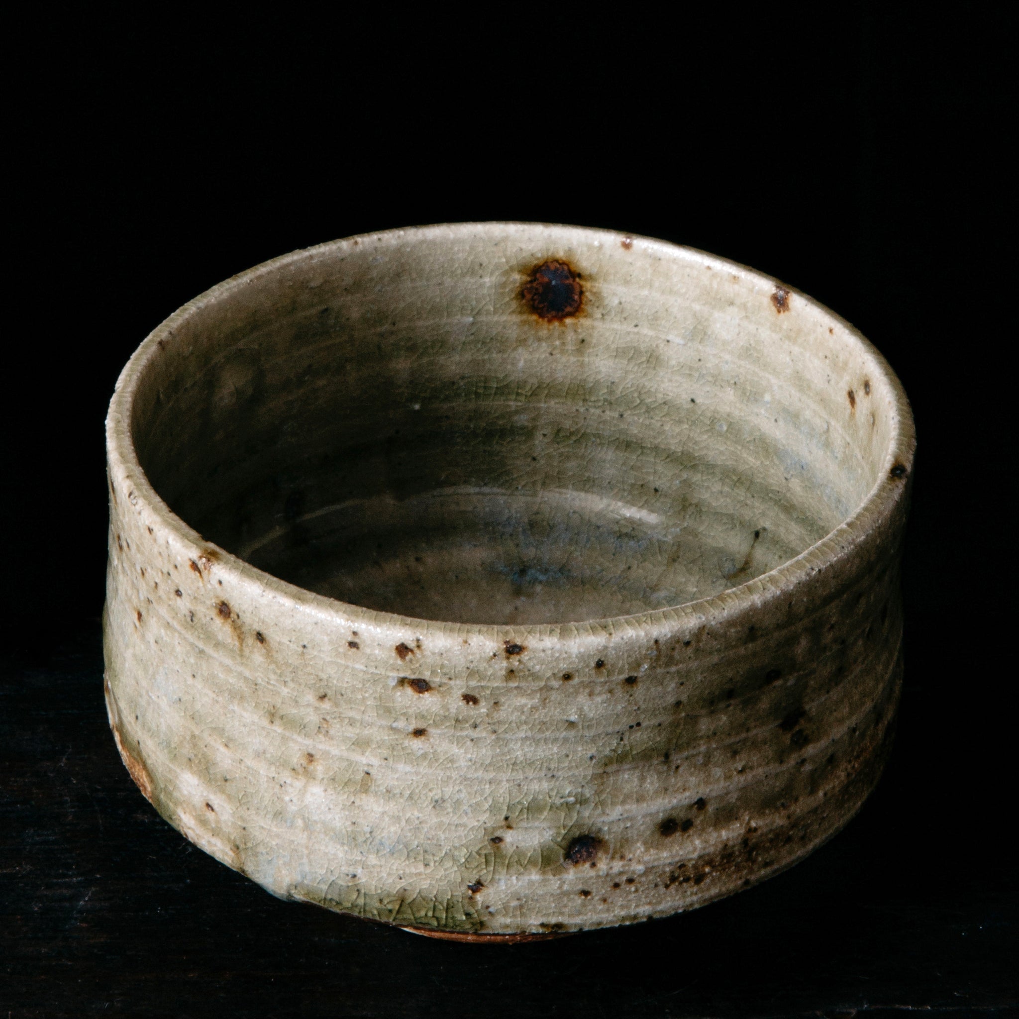 Wheel Thrown Chawan Tea Bowl No.100/23 - huba.studio