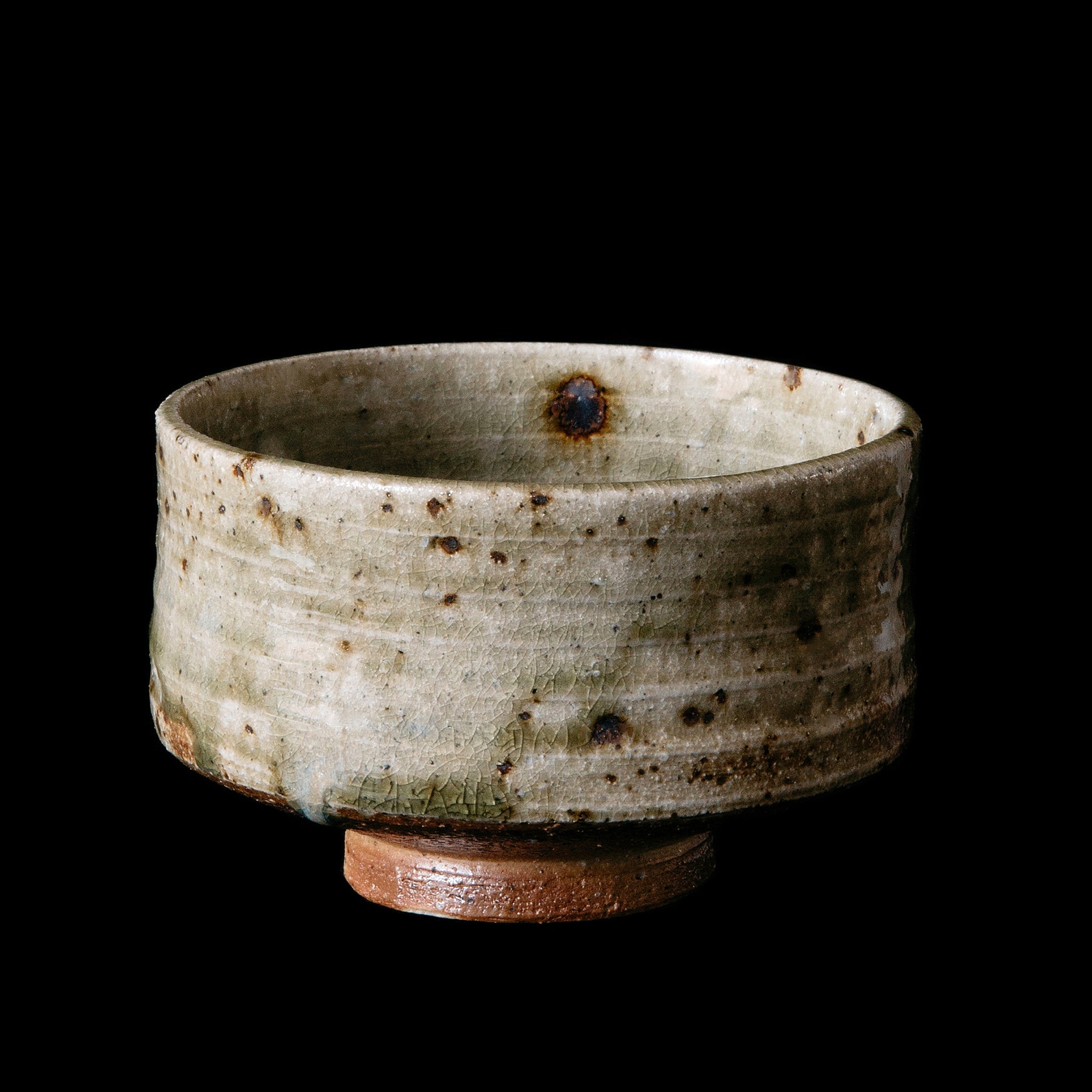 Wheel Thrown Chawan Tea Bowl No.100/23 - huba.studio