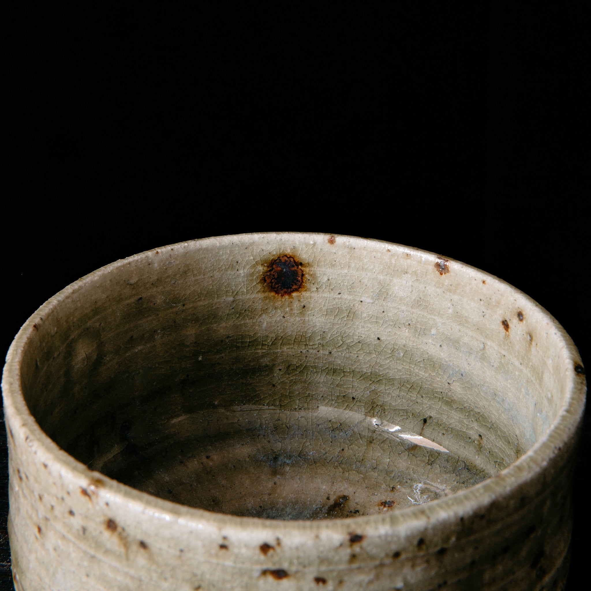 Wheel Thrown Chawan Tea Bowl No.100/23 - huba.studio