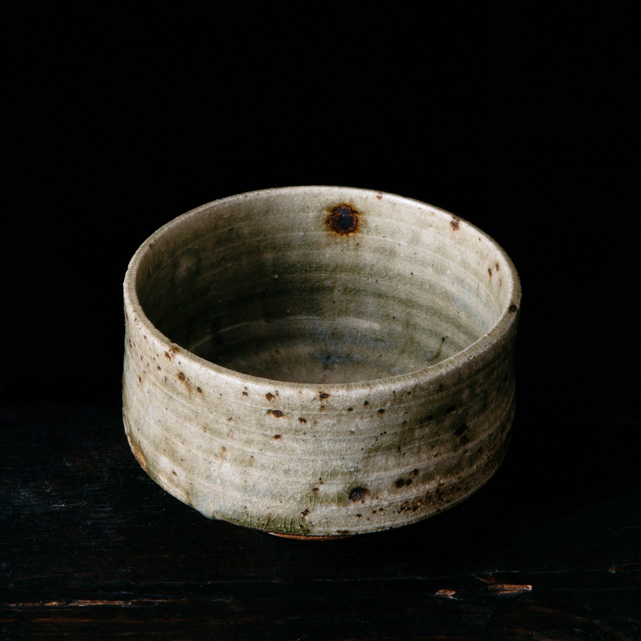 Wheel Thrown Chawan Tea Bowl No.100/23 - huba.studio
