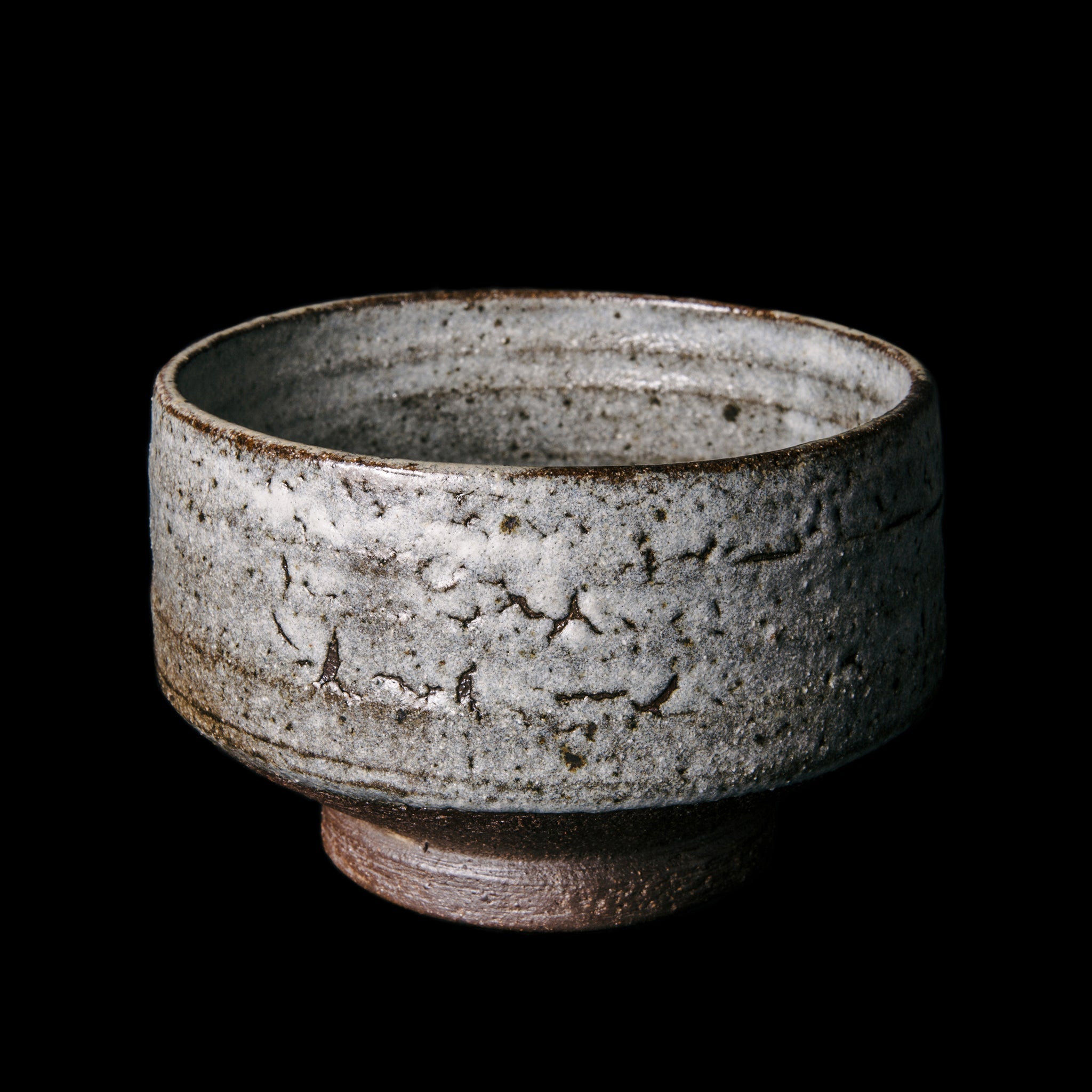 Wheel Thrown Chawan Tea Bowl No.66/23 - huba.studio