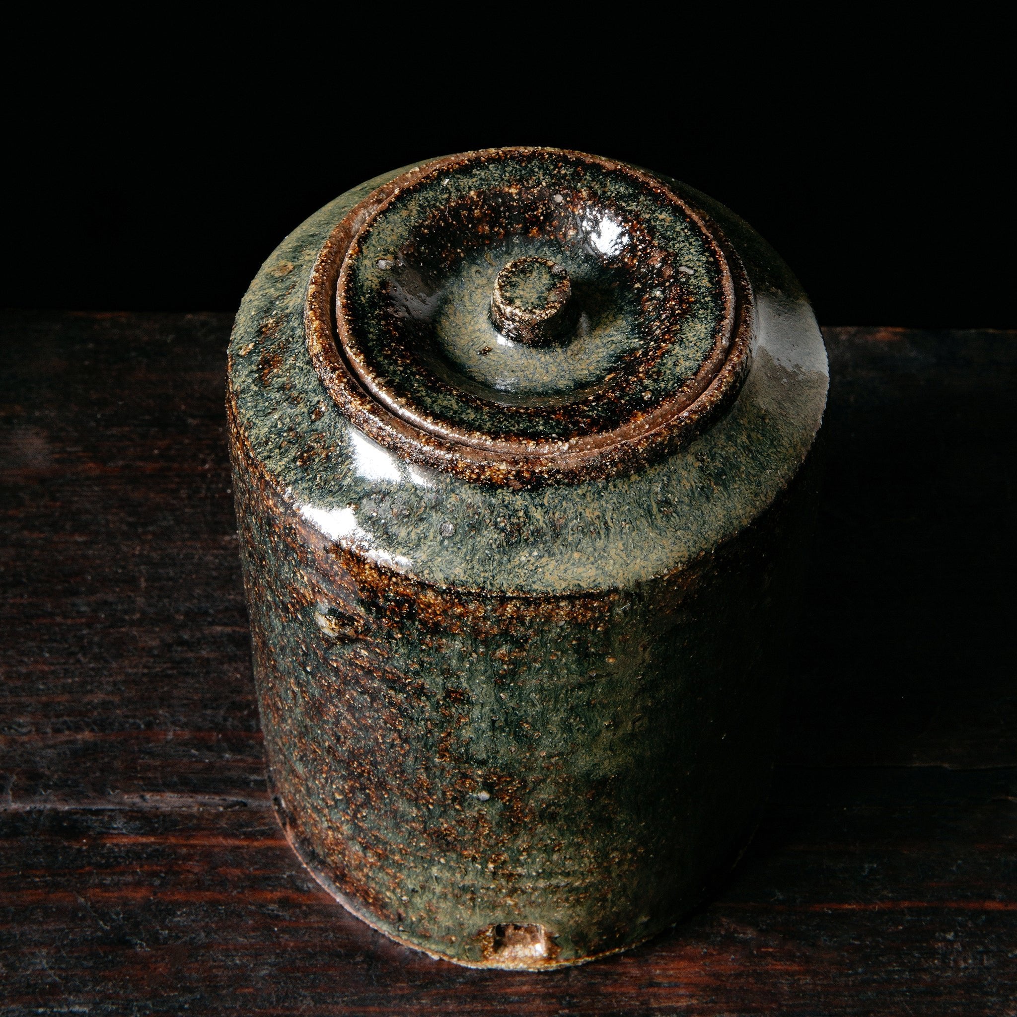 Wheel Thrown Lidded Jar No.135/23 - huba.studio