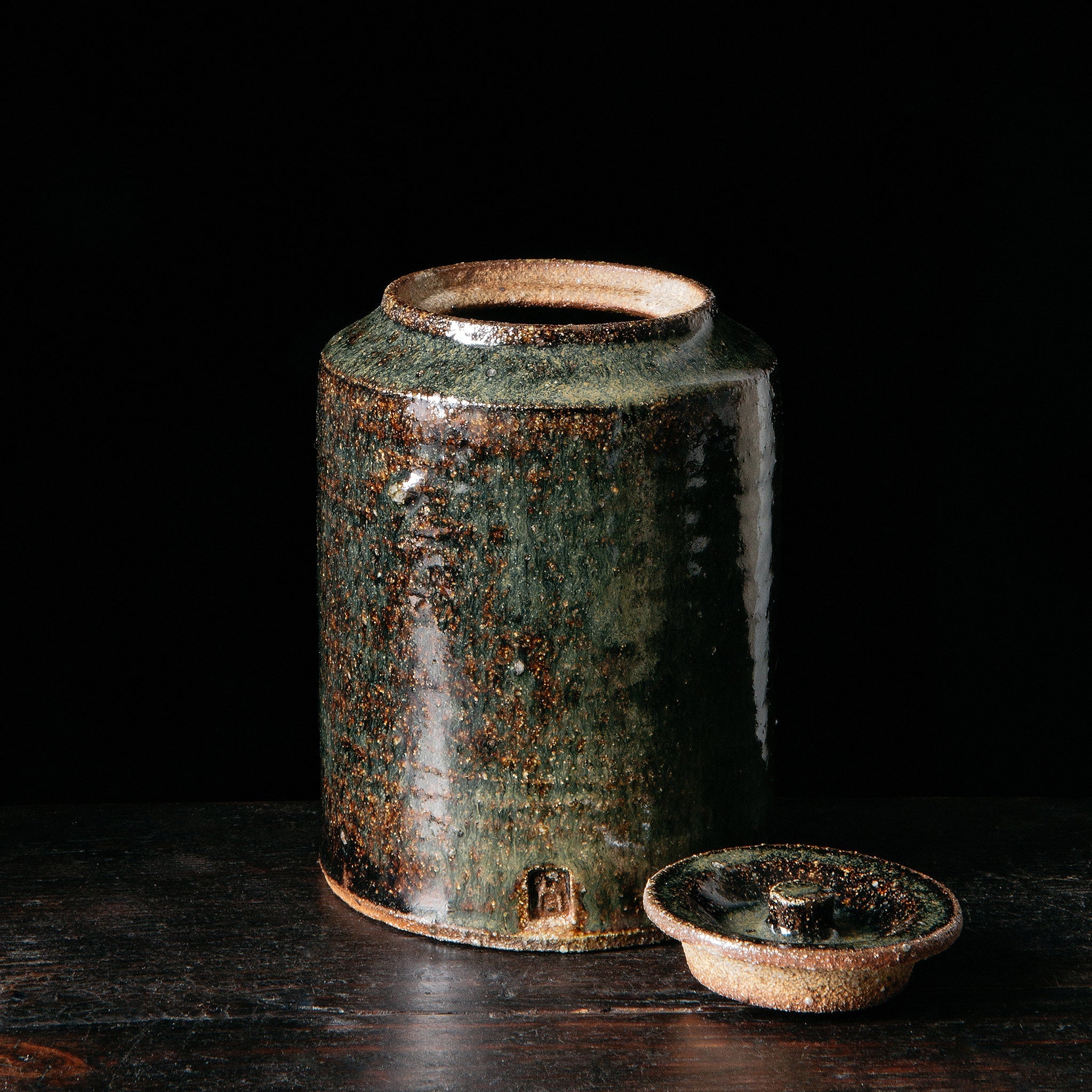 Wheel Thrown Lidded Jar No.135/23 - huba.studio