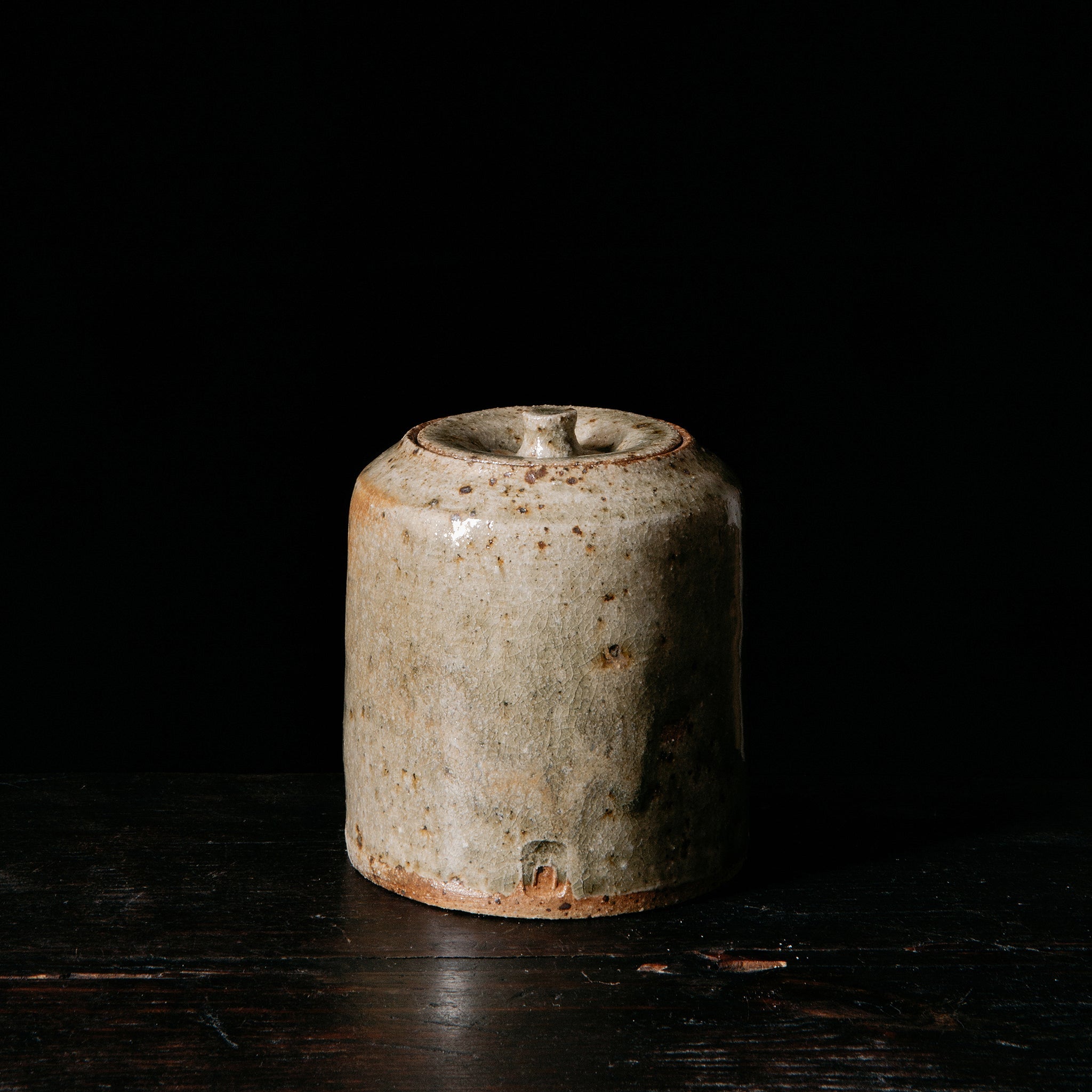 Wheel Thrown Lidded Jar No.97/23 - huba.studio