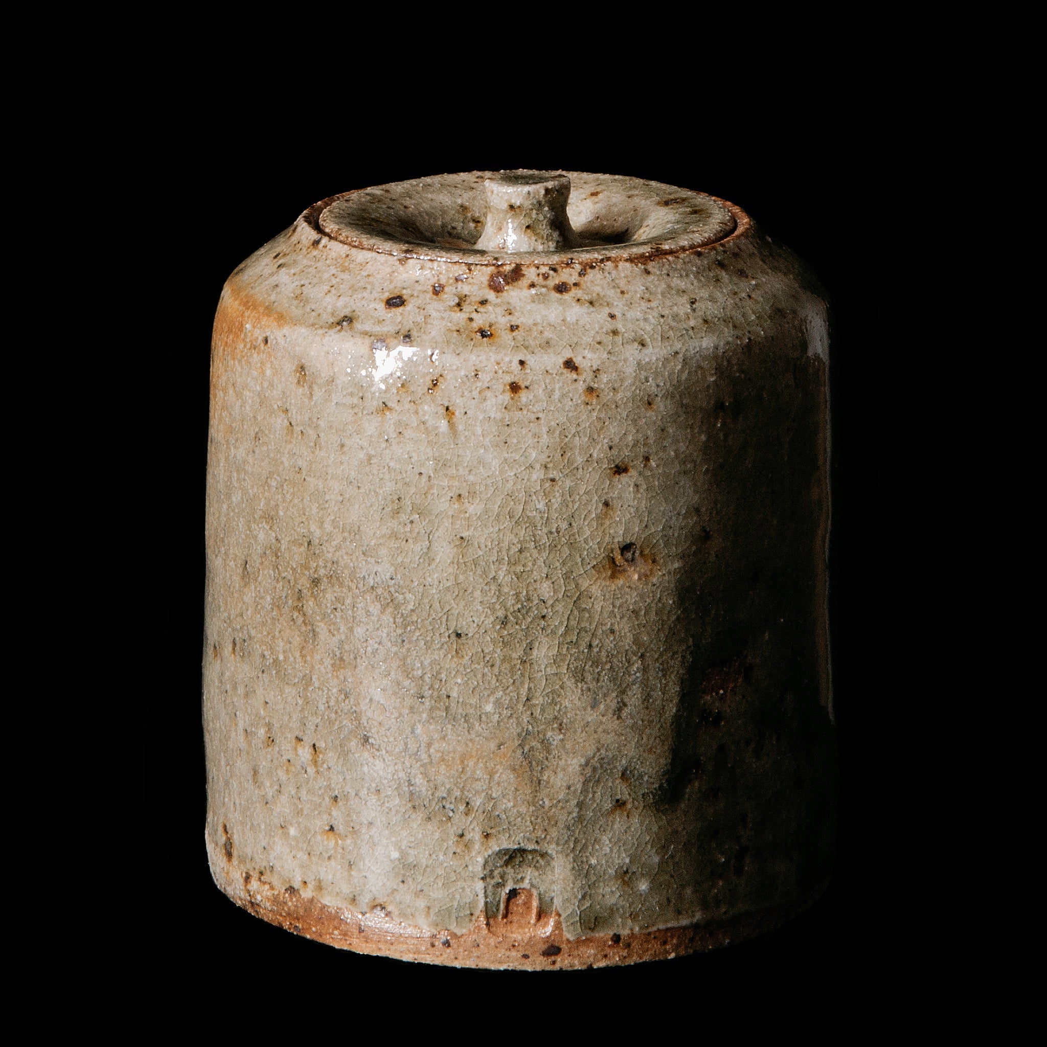 Wheel Thrown Lidded Jar No.97/23 - huba.studio