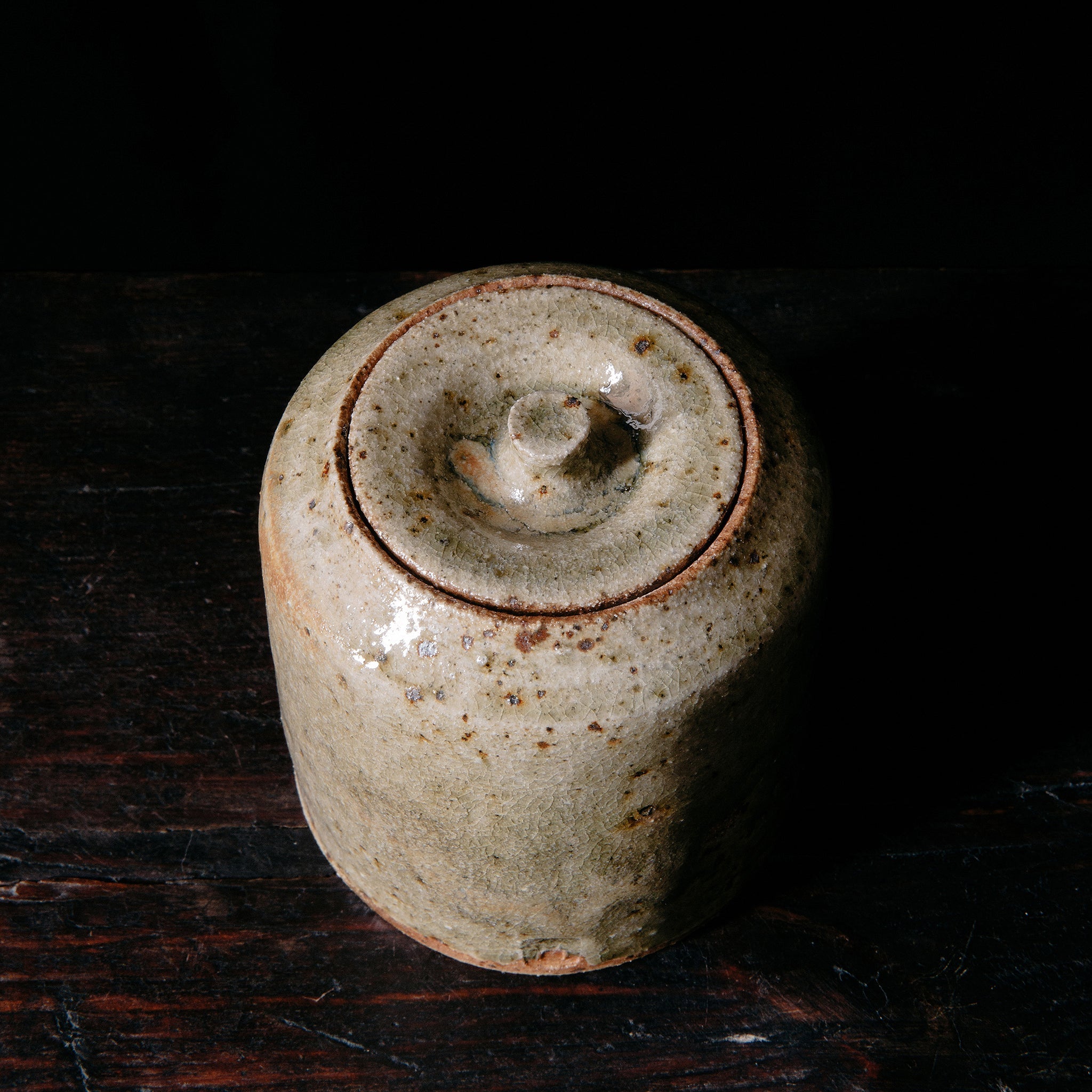 Wheel Thrown Lidded Jar No.97/23 - huba.studio
