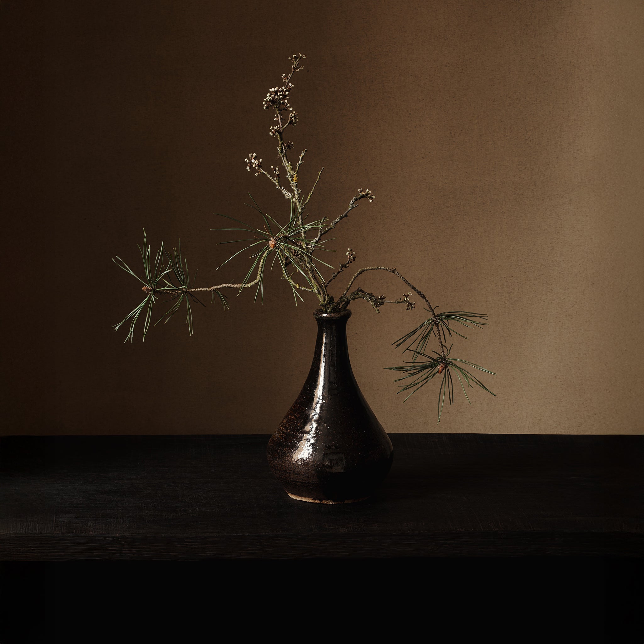 Wheel Thrown Tokkuri Bottle No.120/24 - huba.studio