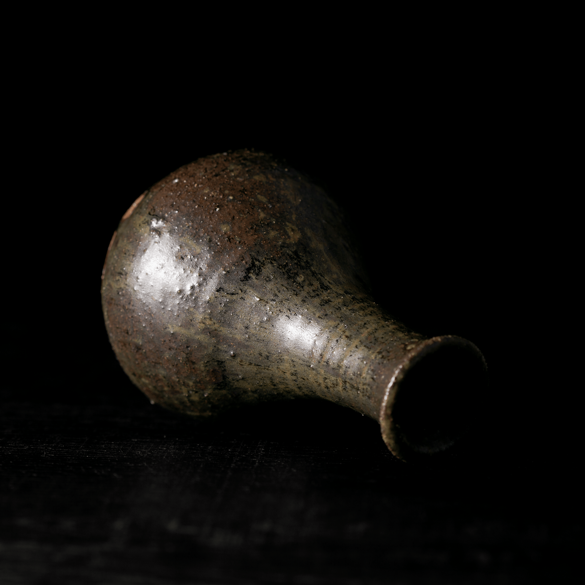 Wheel Thrown Tokkuri Bottle No.121/24 - huba.studio